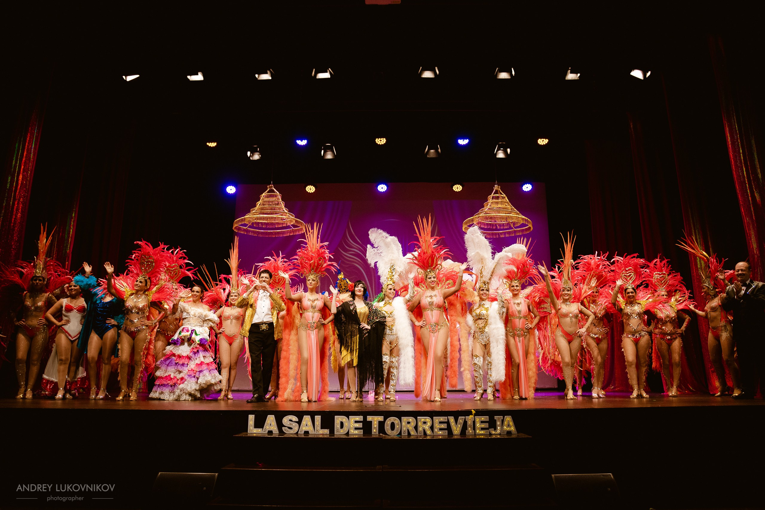 Reportaje fotográfico y rodaje entre bastidores del concierto de La Sal de Torrevieja en España