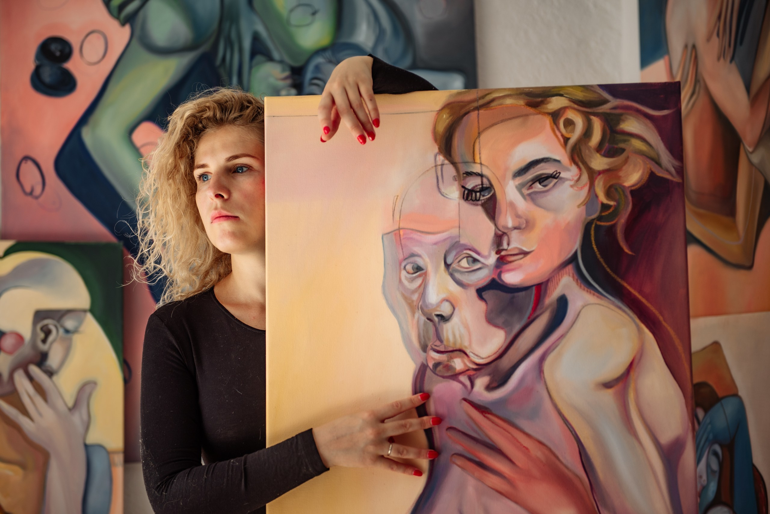 Pintora Alexandra. Фотограф Екатерина Гасанова — фотосессии в Барселоне