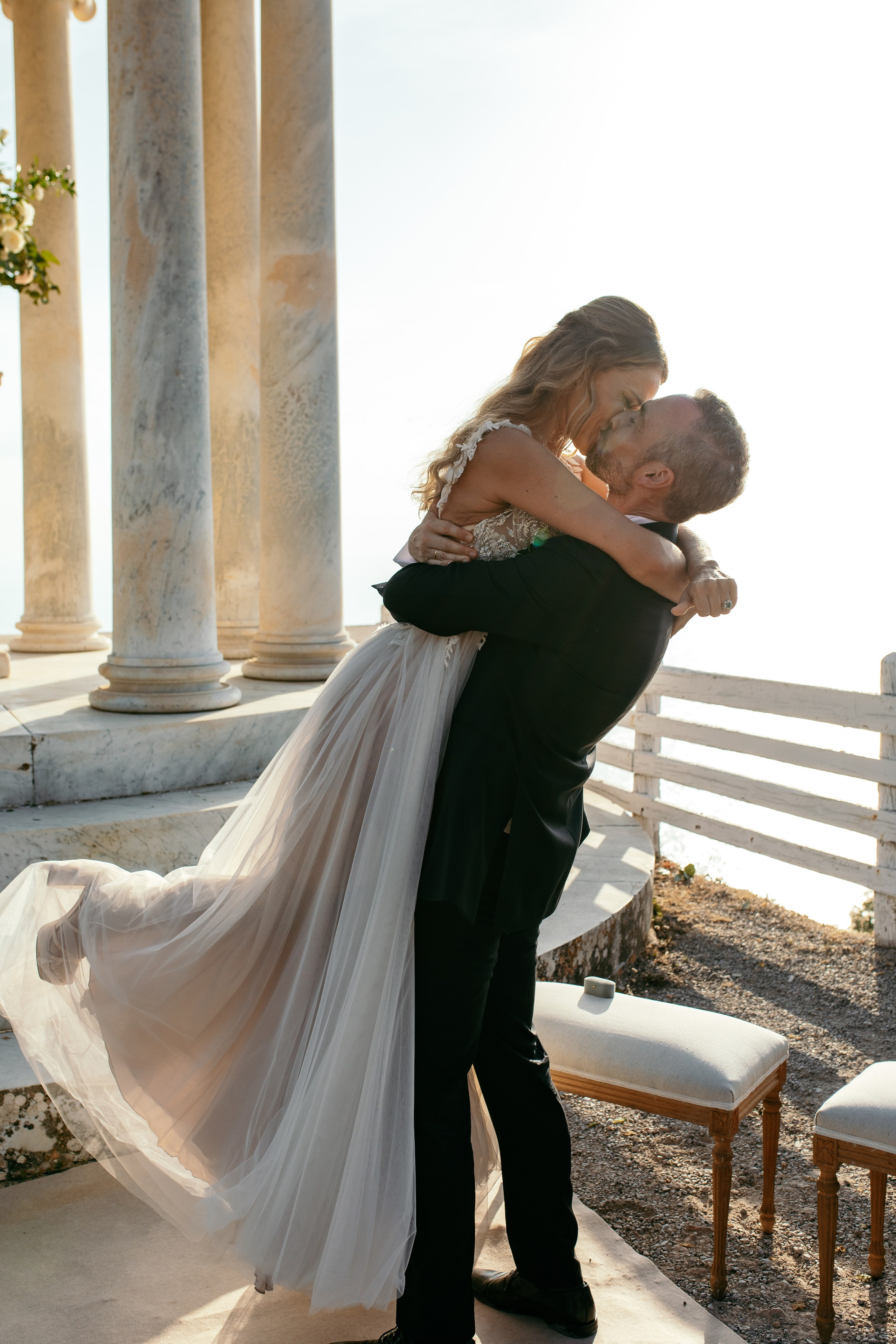 Wedding Ceremony in Son Marroig. Wedding Celebrant in Mallorca Iban Collin