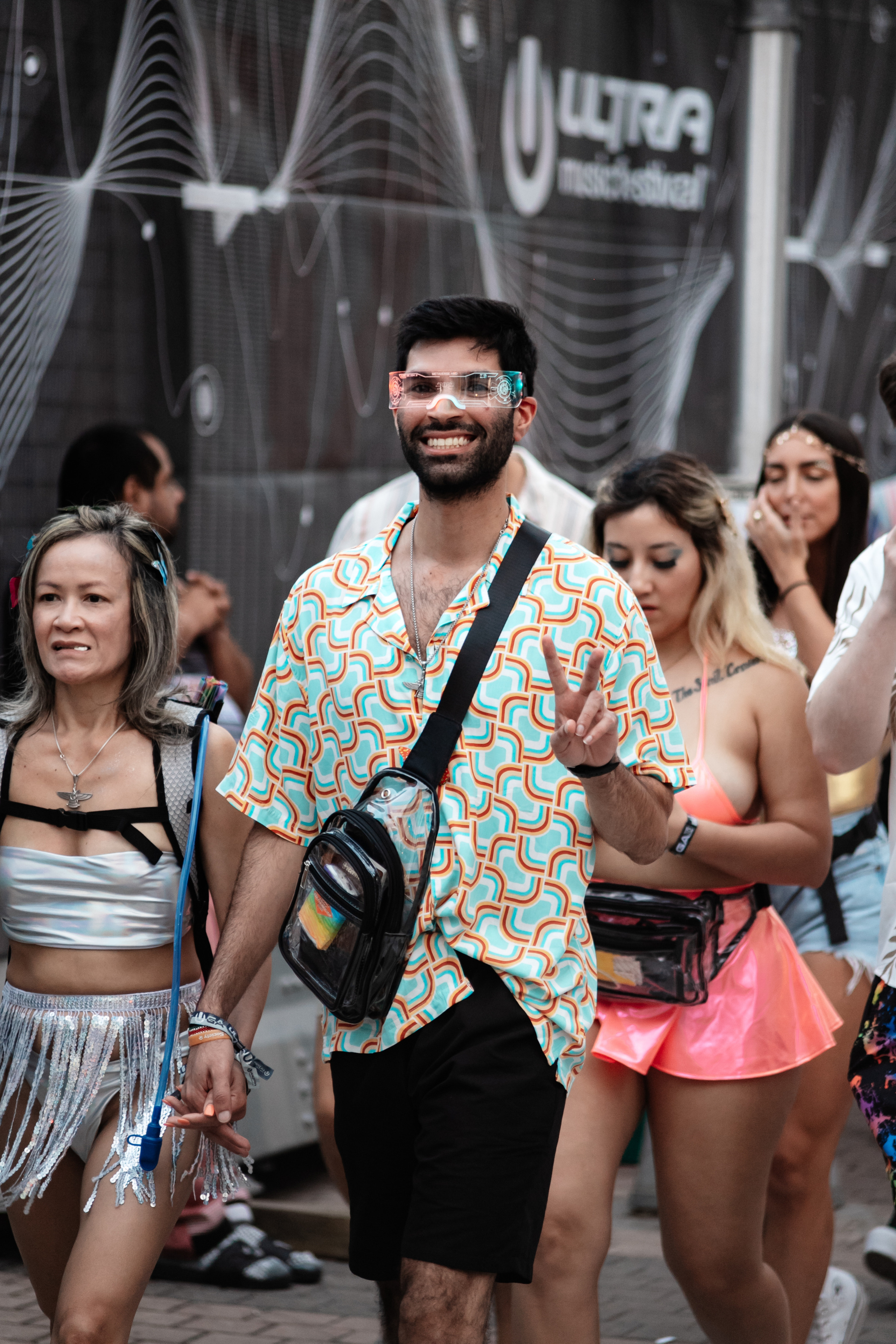 Faces: Ultra Music Festival, Miami 2023. Portrait and graduation photographer Marina Simanava