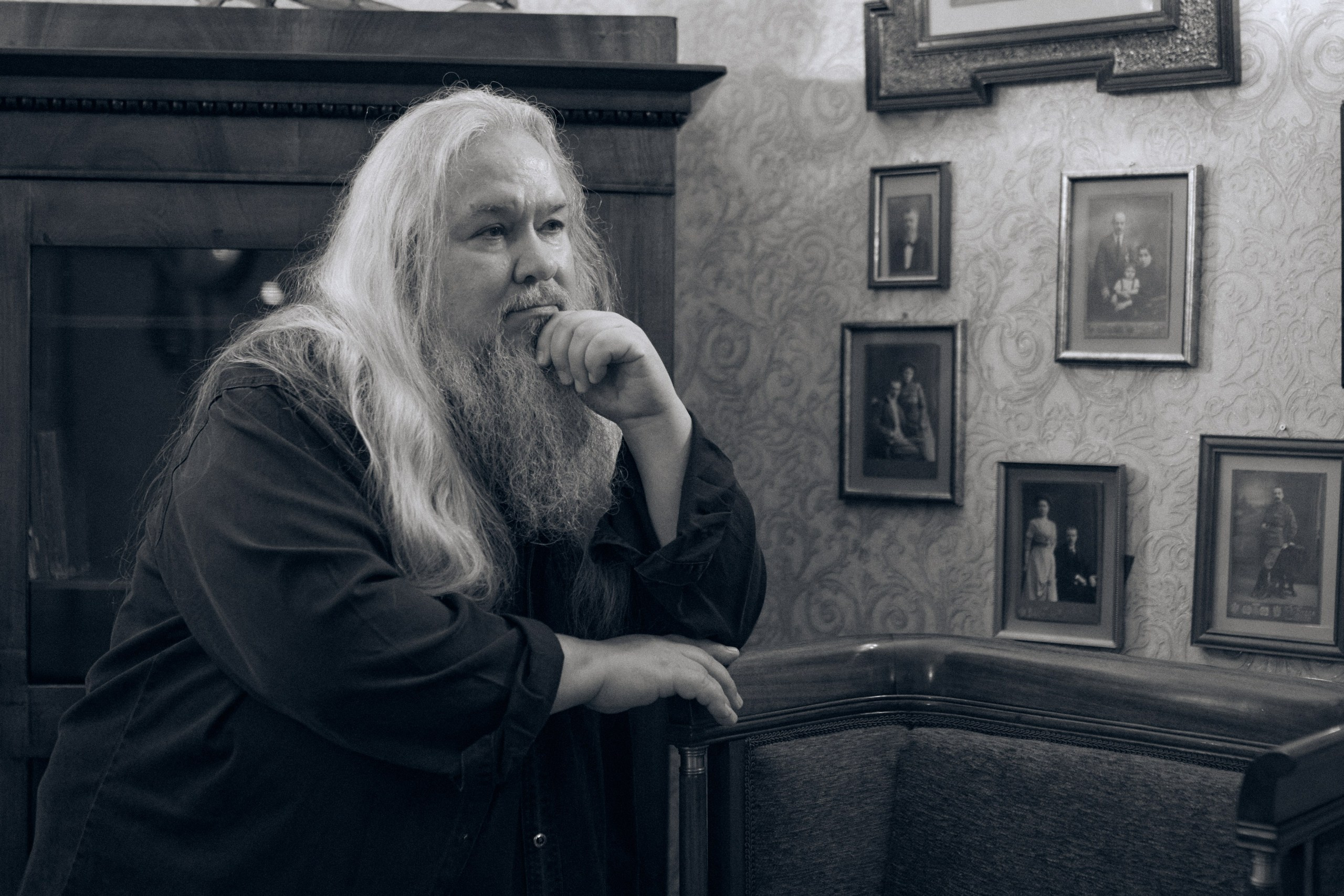 Alexander Karev. Séance photo pour un poète