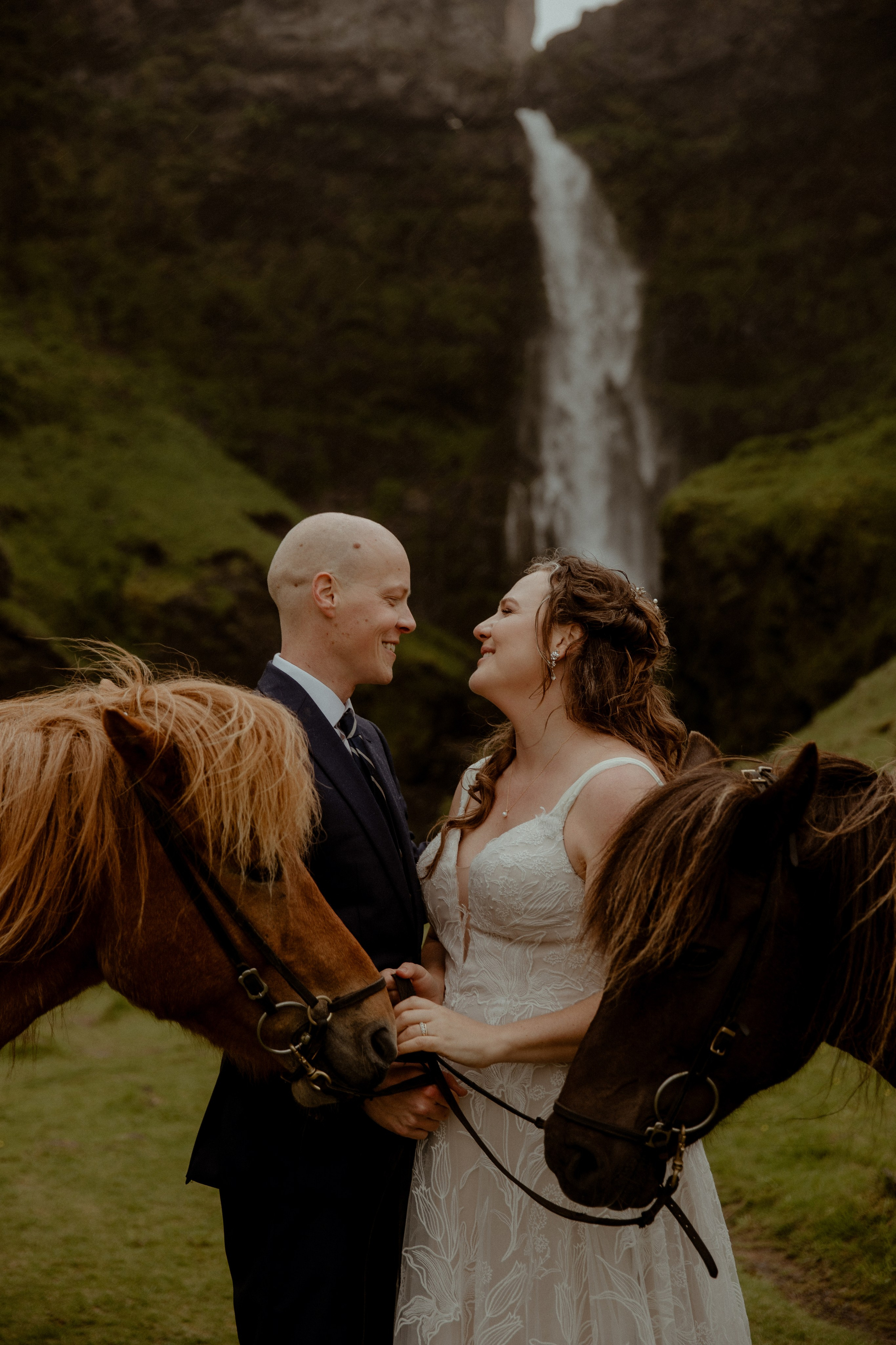 Iceland Elopement at Black Sand Beach. Iceland elopement photographer & videographer