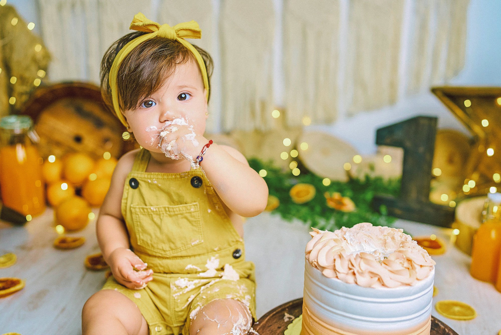 Sesión Smash Cake en Tenerife | Fotografía Primer Cumpleaños. Pasos de Sal | Fotógrafos de familia, embarazo y bebés en Tenerife
