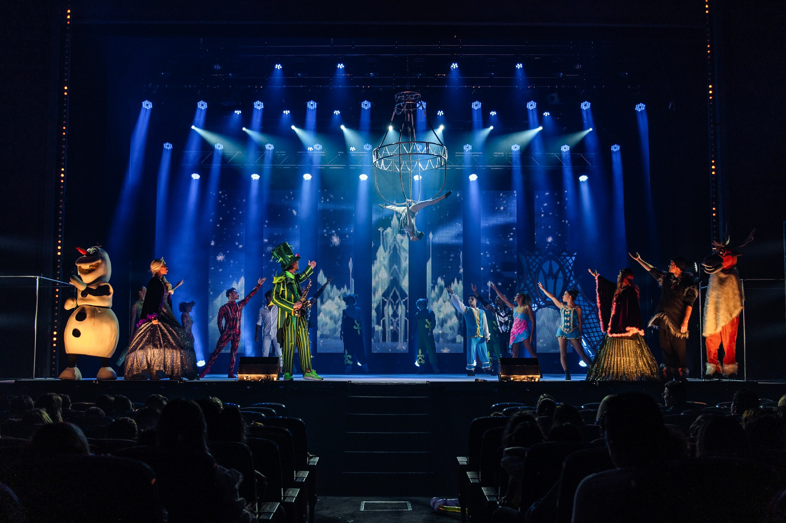 Magia Frozen en Teatro Victoria. Фотограф Екатерина Гасанова — фотосессии в Барселоне