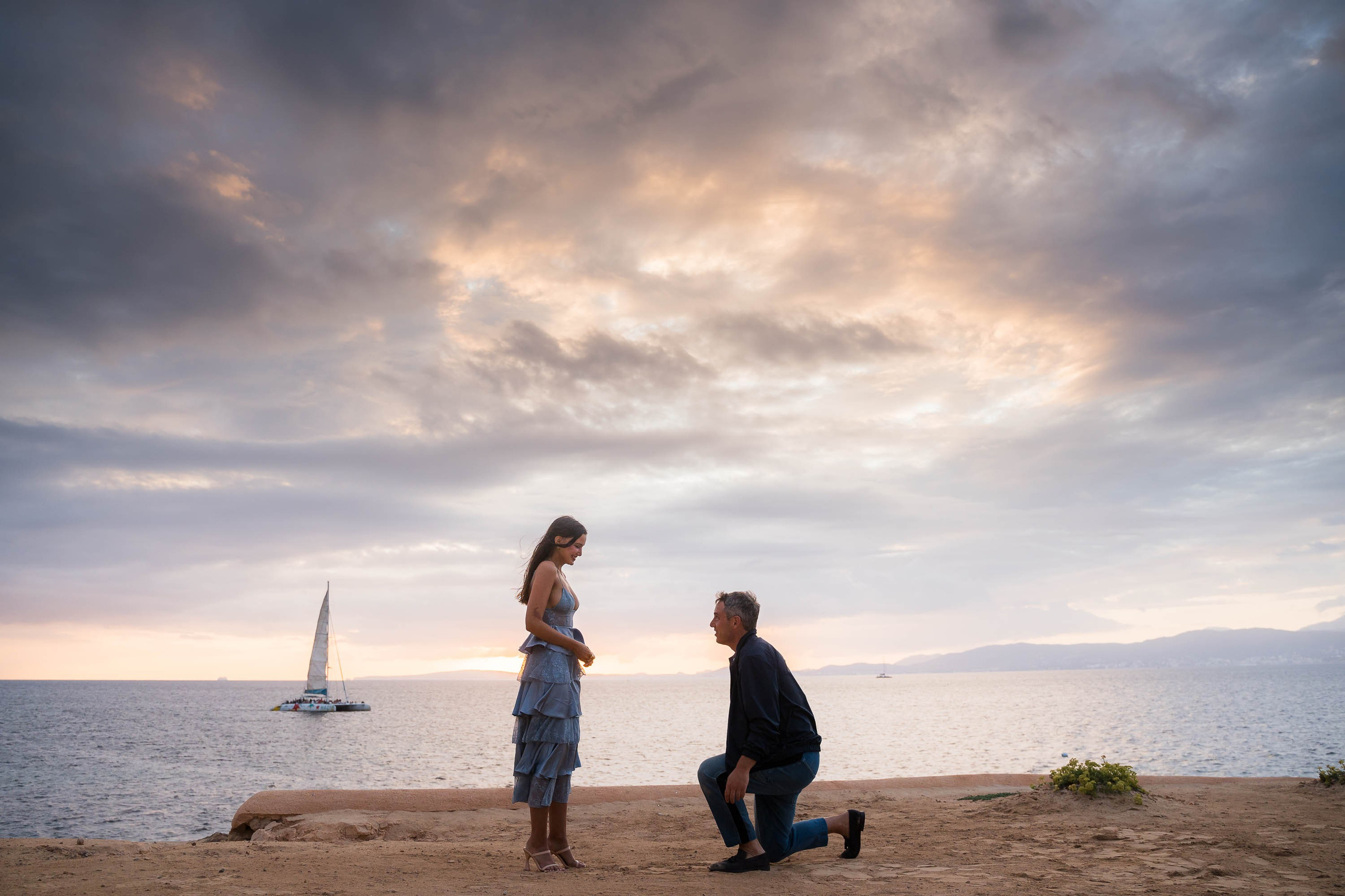 Wedding Proposal in Mallorca. Mallorca Wedding, Corporate & Social Photographer
