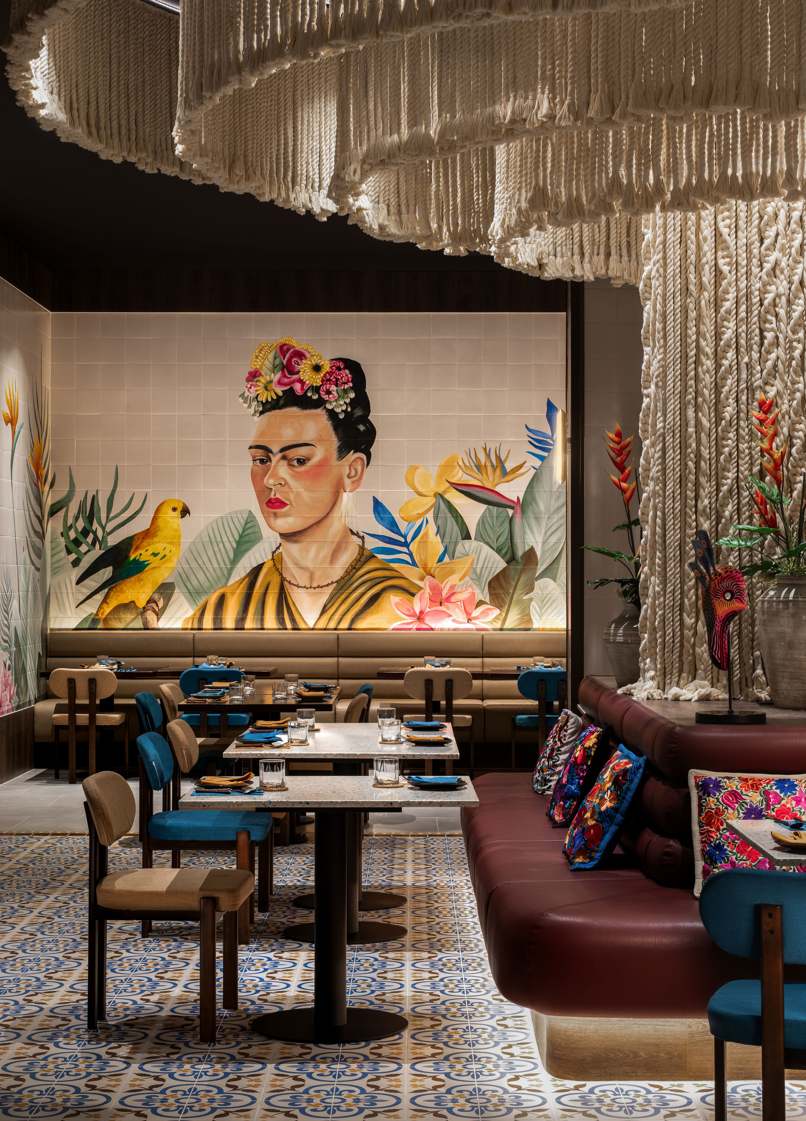 Ресторан Macaria Bangkok. Interior photographer in Phuket | Perelude Interior