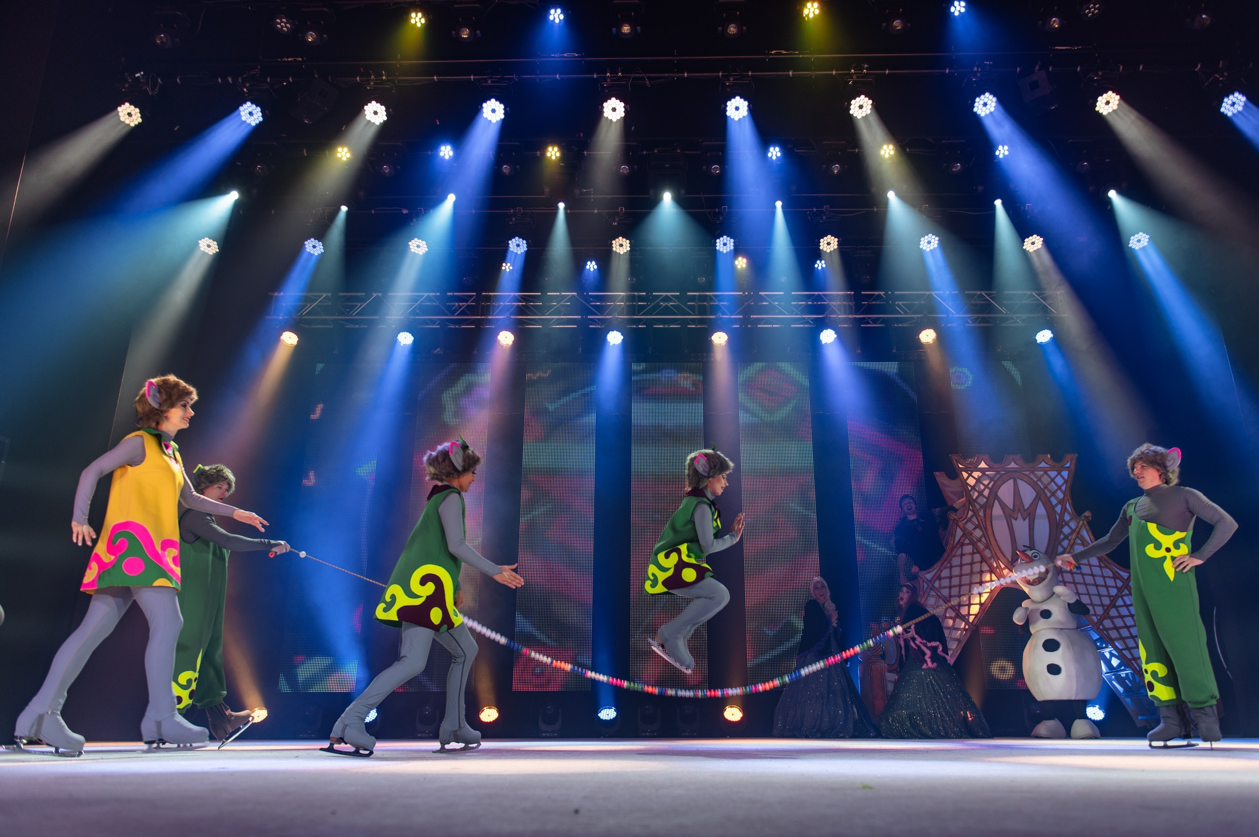 Magia Frozen en Teatro Victoria. Фотограф Екатерина Гасанова — фотосессии в Барселоне