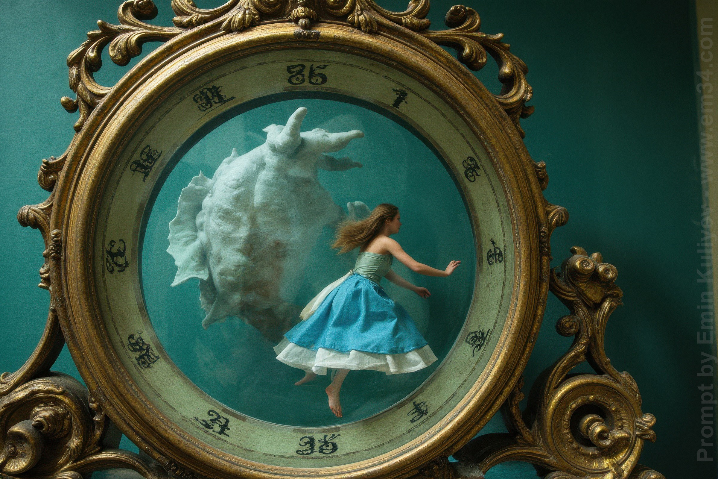 AI Meets Alice in Wonderland — Surreal Journey Through Mood, Imagination & Unseen Worlds with Artificial Intelligence Art. Emin Kuliyev — Award-Winning Wedding Photojournalist NYC & USA | Best Wedding Photographer Known for Candid, Timeless Moments