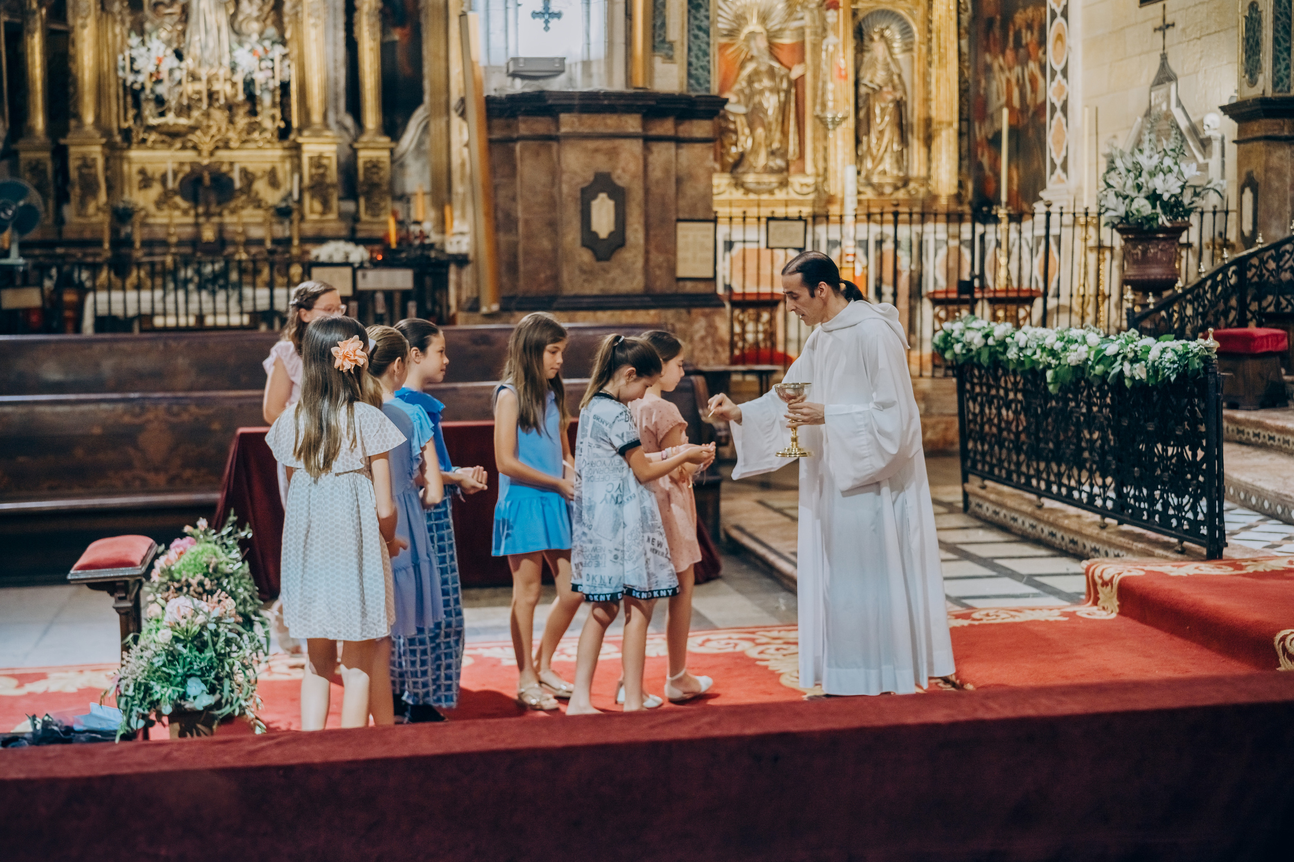 Communion in Palma. Photographer in Mallorca