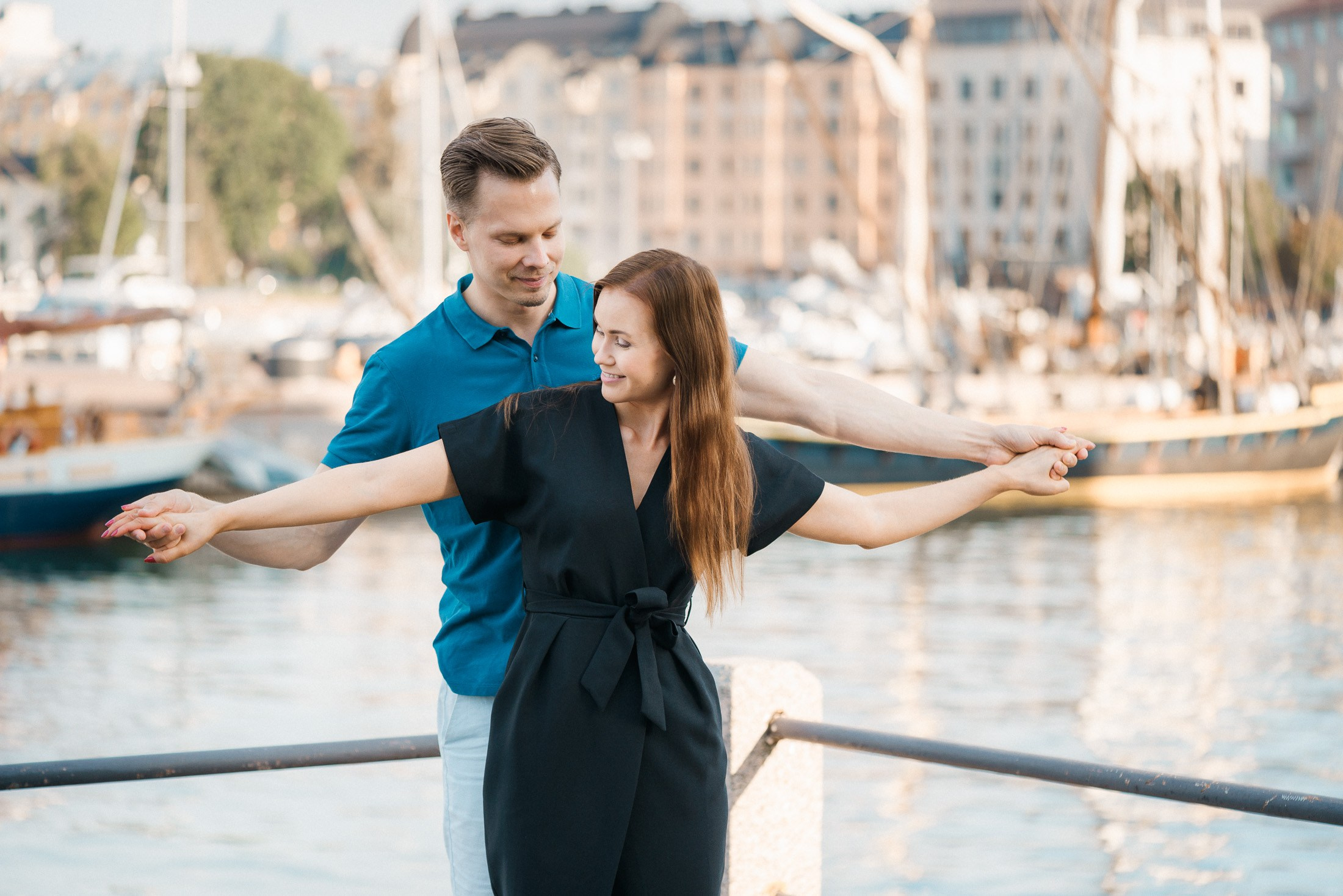 Parikuvaus Helsingin keskustassa