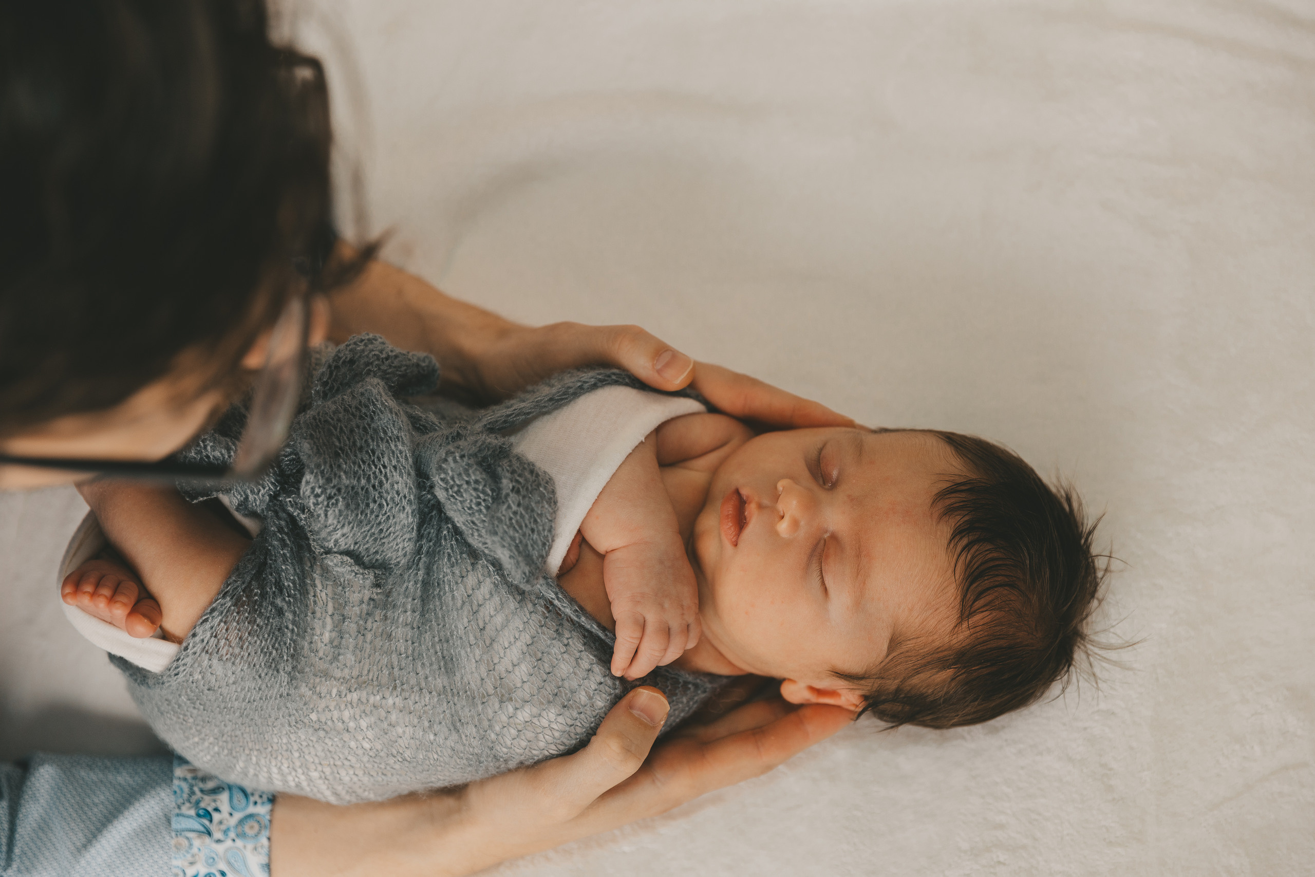 Lifestyle Newborn Session. Professional Photography in Austin, TX — Family, Newborn, Maternity