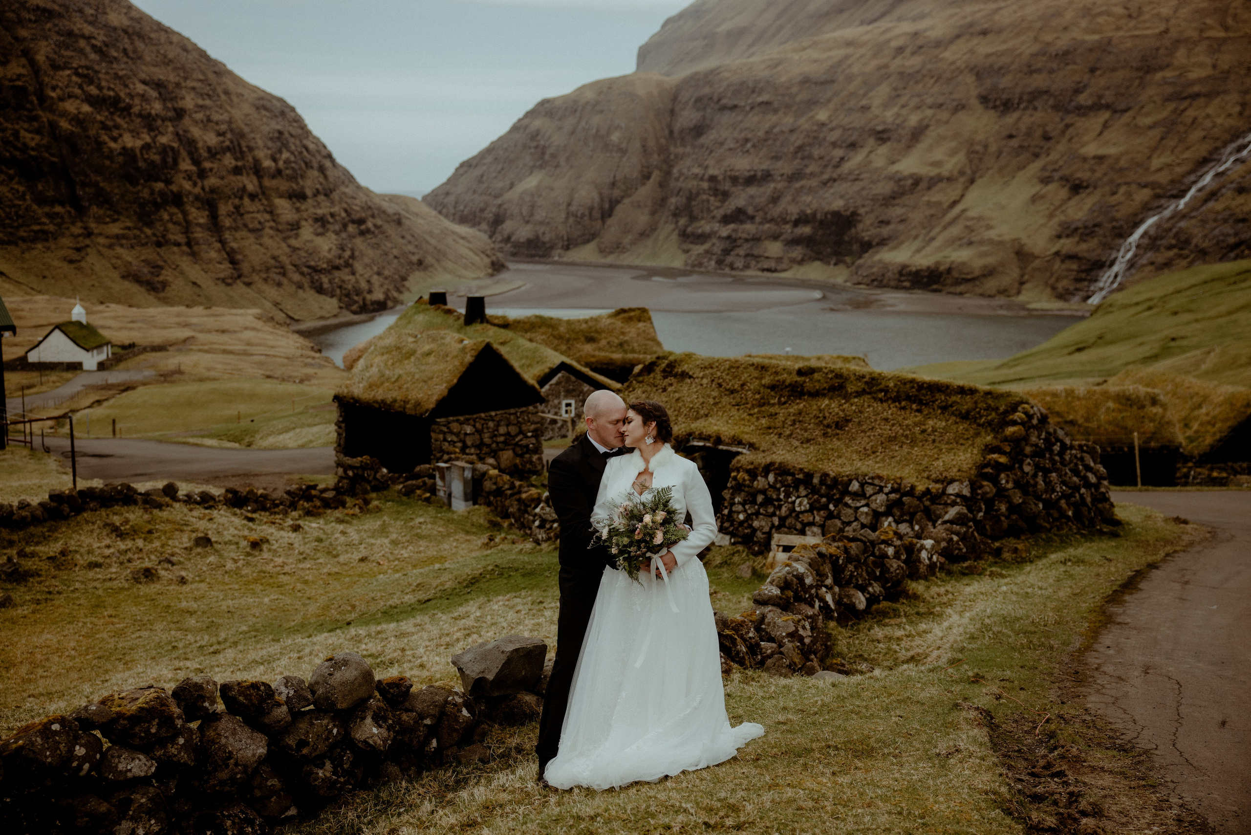Faroe Islands elopement | Adventure wedding in Faroe Islands. Iceland elopement photographer & videographer