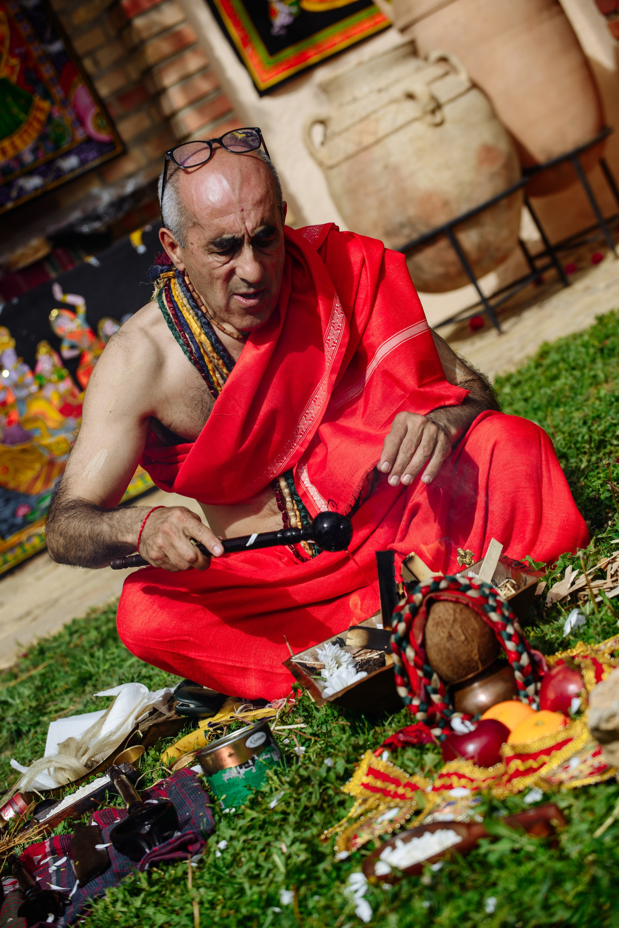 Elegancia Oriental. La Magia de una Boda India en La Gran Villa Rosa. Фотограф Екатерина Гасанова — фотосессии в Барселоне