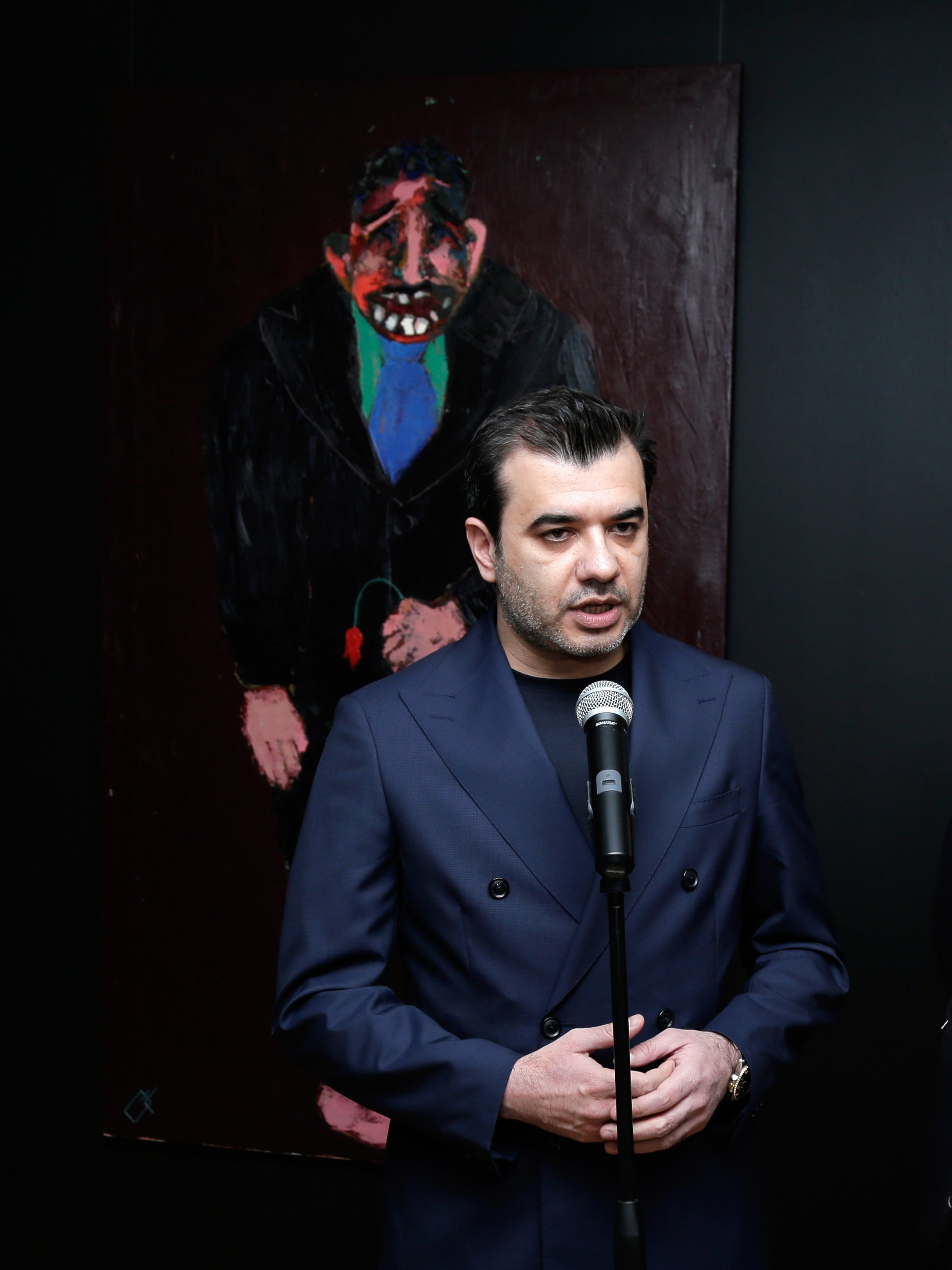 Photo report of “Interpretation” solo exhibition of Kamran Mammadov. KAMRAN MAMMADOV ART