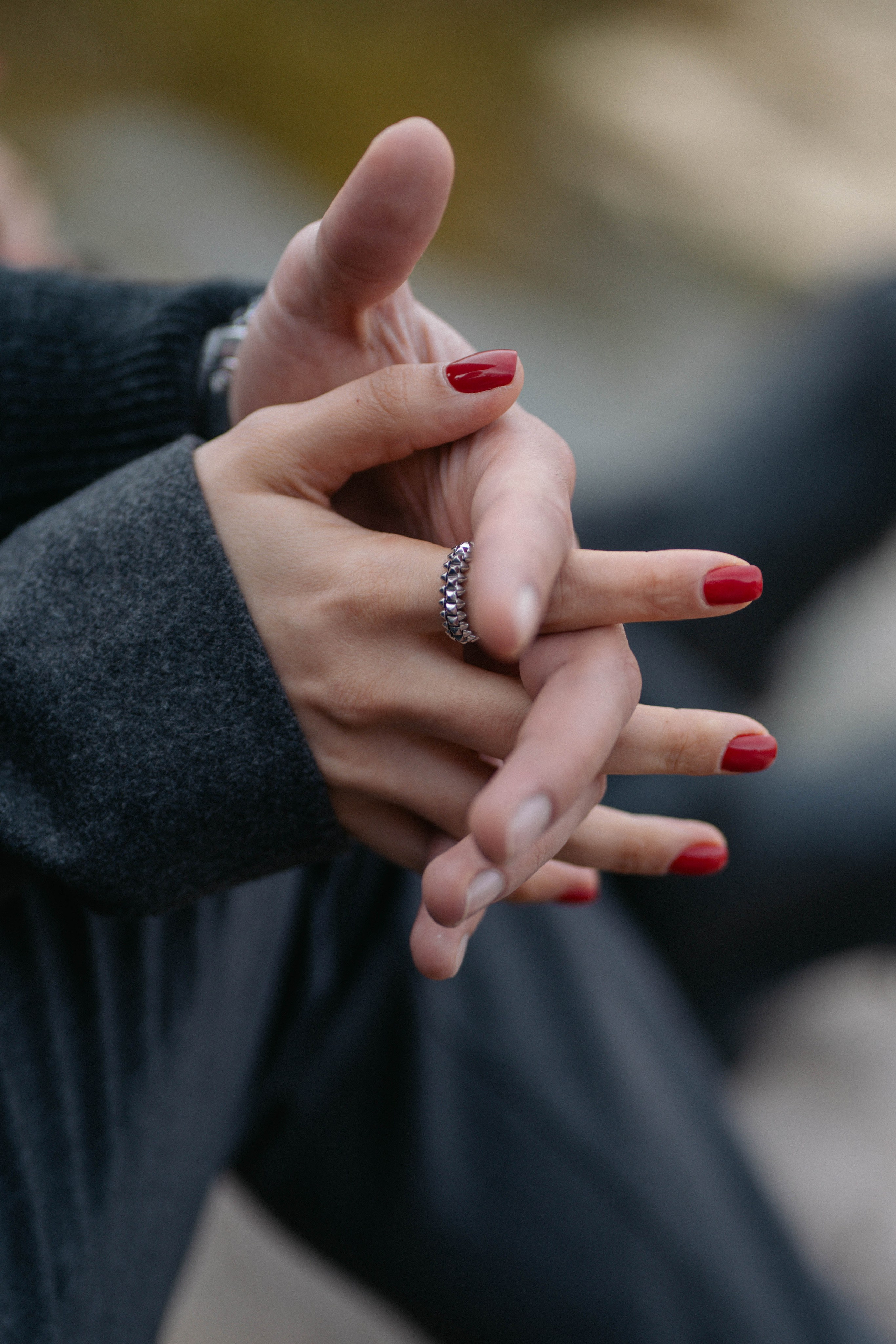 осенняя фотосессия пары в Palais Royal