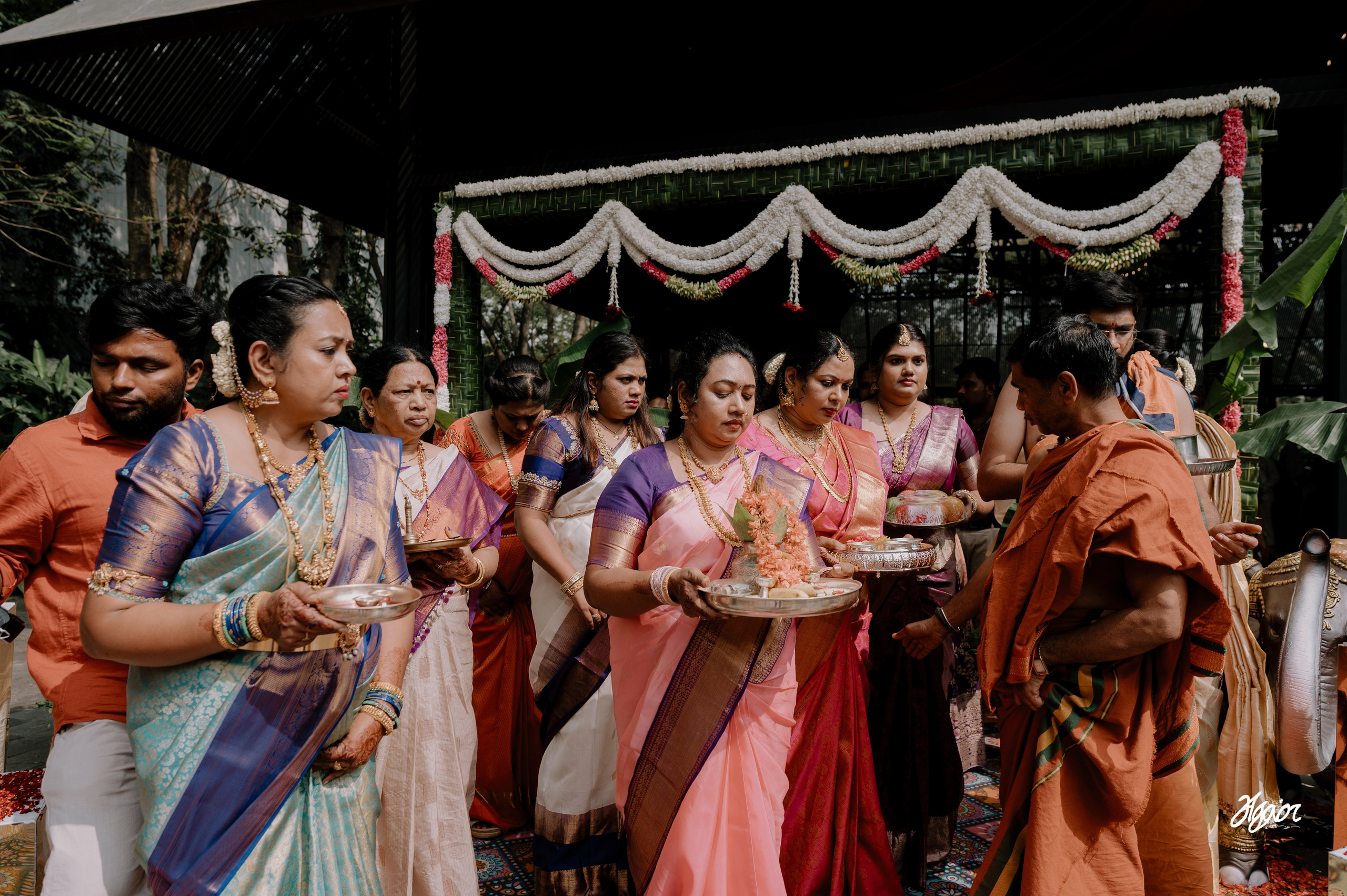 A Three-Day Bangalore Wedding Story | Emotional South Indian Wedding at KBL Saarang. Agam Vizha