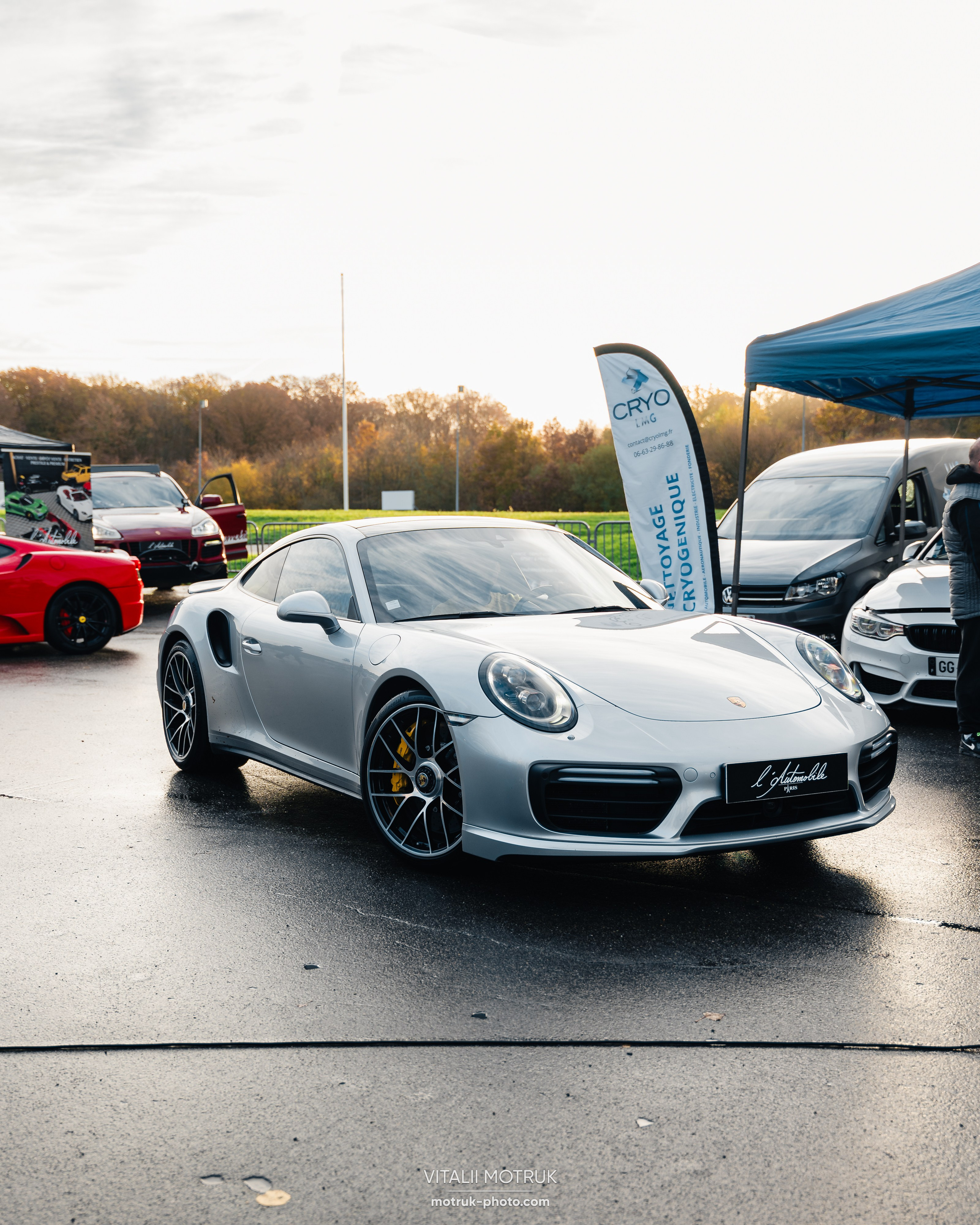 Track Day. Photographe de voitures à Paris — Vitalii Motruk
