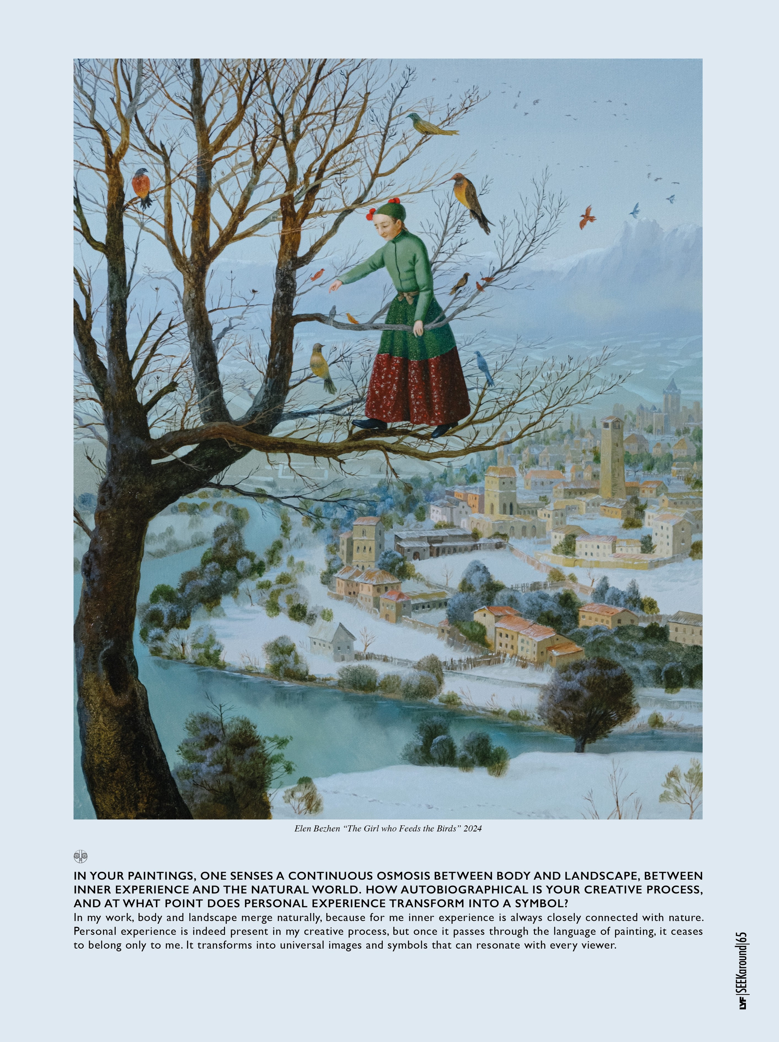 Interview for LYF Magazine. ELEN BEZHEN