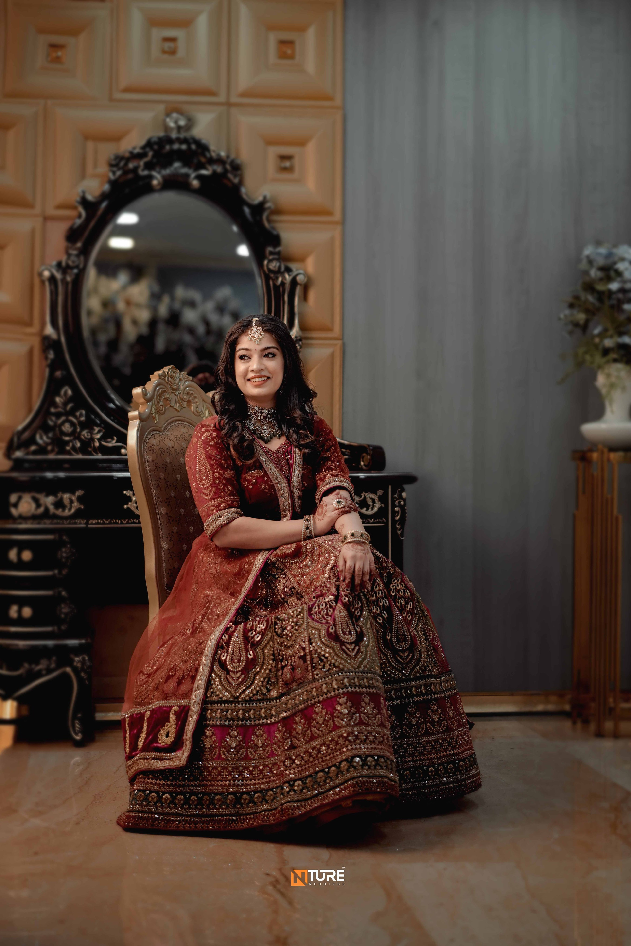 NAMITHA & MUGESH. NTURE WEDDING