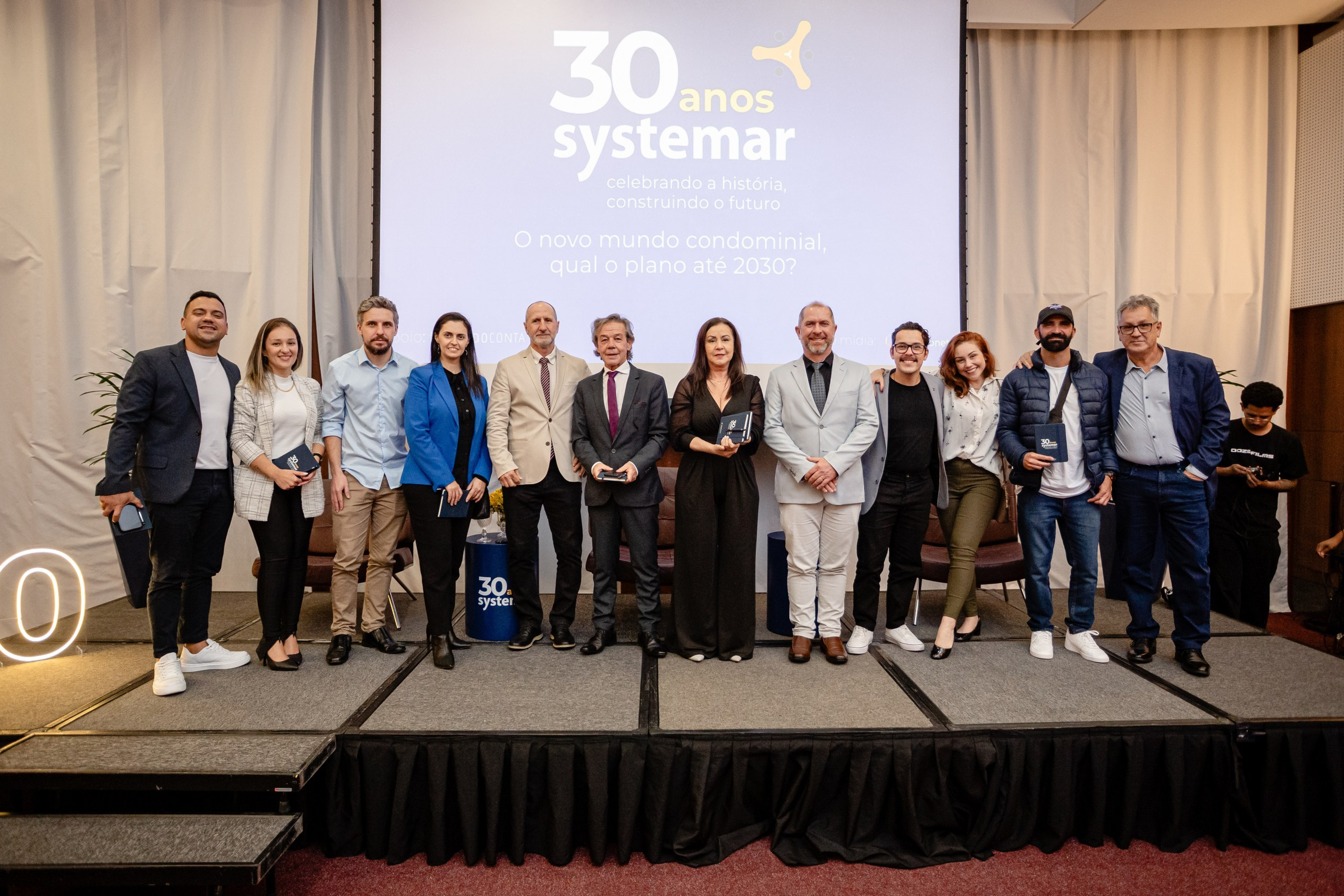 Fotografia de evento Corporativo de 30 Anos da Systemar em Balneário Camboriú — Santa Catarina