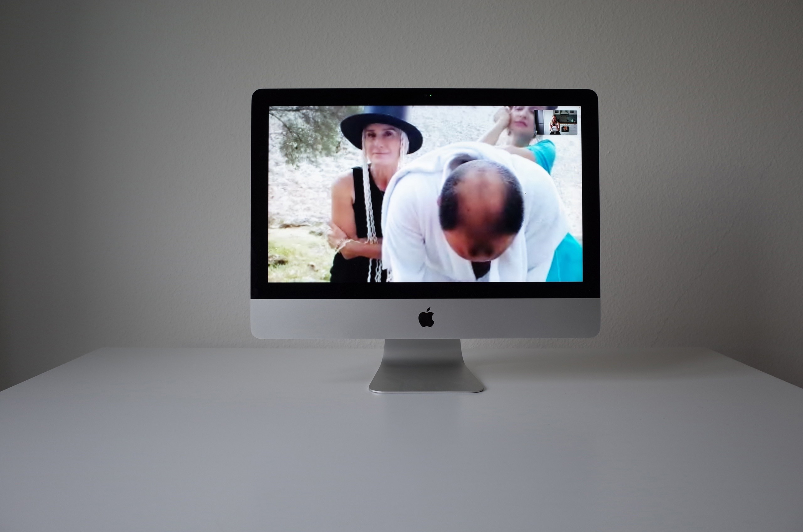 A digital performance merging photography and IT simulation. The artist, based in Israel, conducts a remote photoshoot with models in Turkey via a glitch-prone video call. The final images are intentionally pixelated, captured by photographing a computer screen—highlighting digital fragility and failed communication. A commentary on distance, technology, and the imperfections of virtual connection.