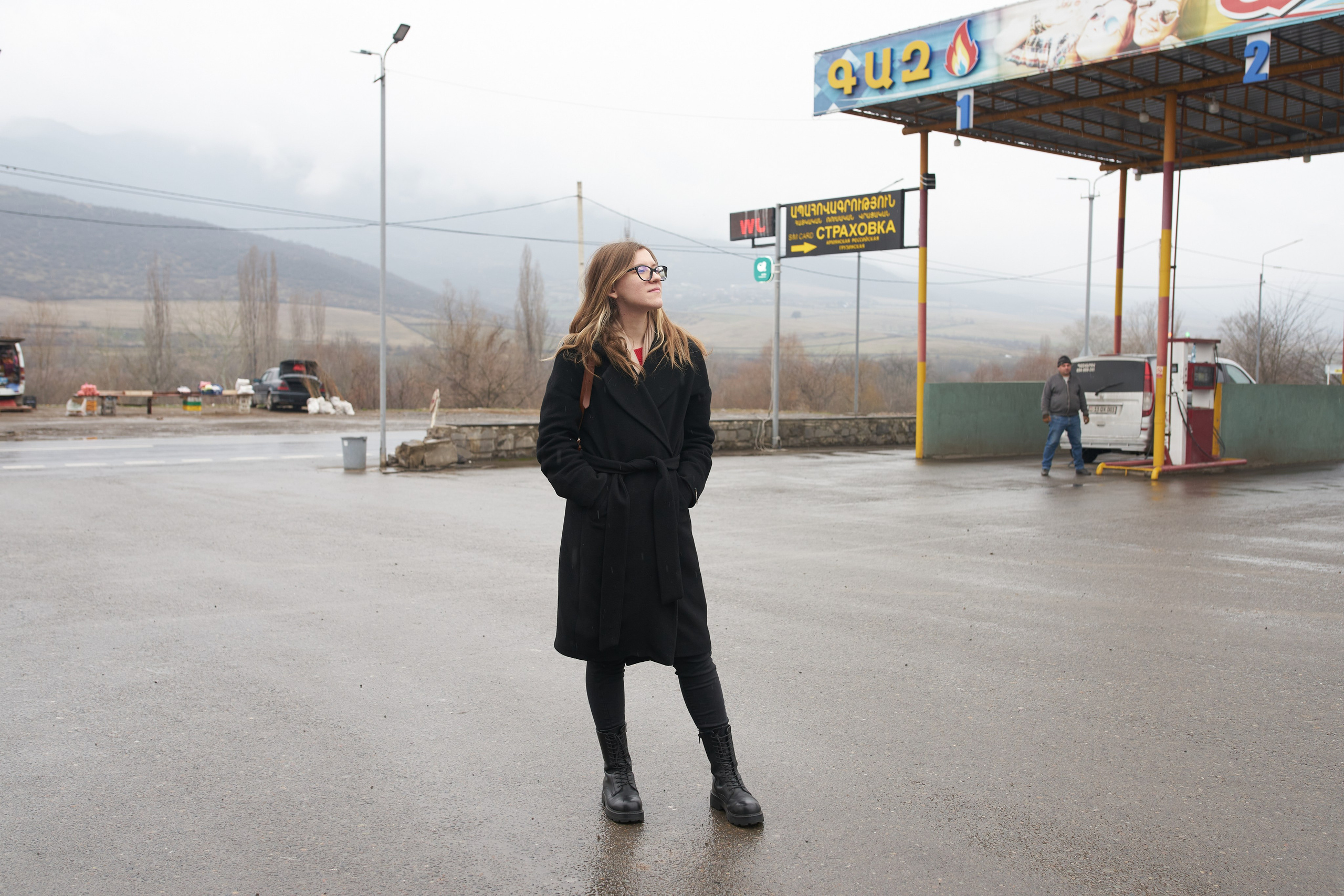 A scream that can't be heard. Visual artist