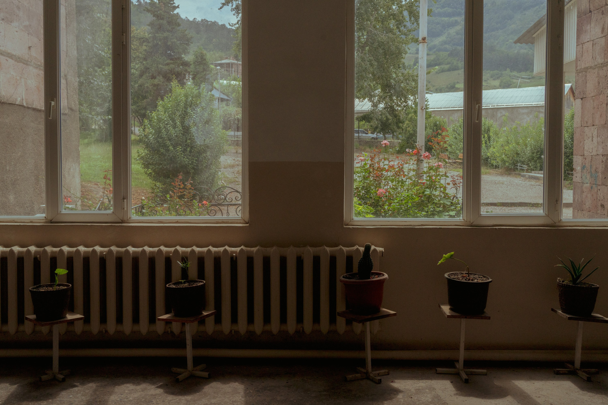 Interiors of one of the schools in Aygedzor, Tavush Province.