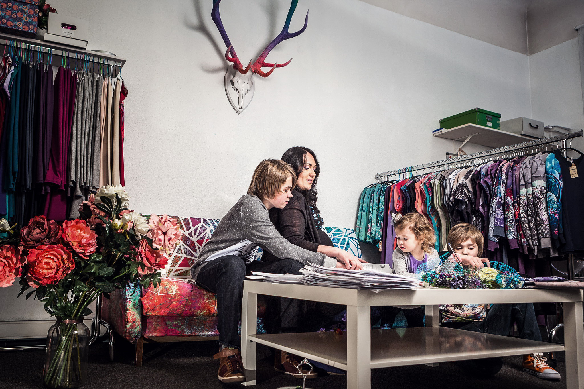 Foto projekts Laimīga mamma - laimīgs bērns. Reklāmas un portretu fotografēšanas pakalpojumi