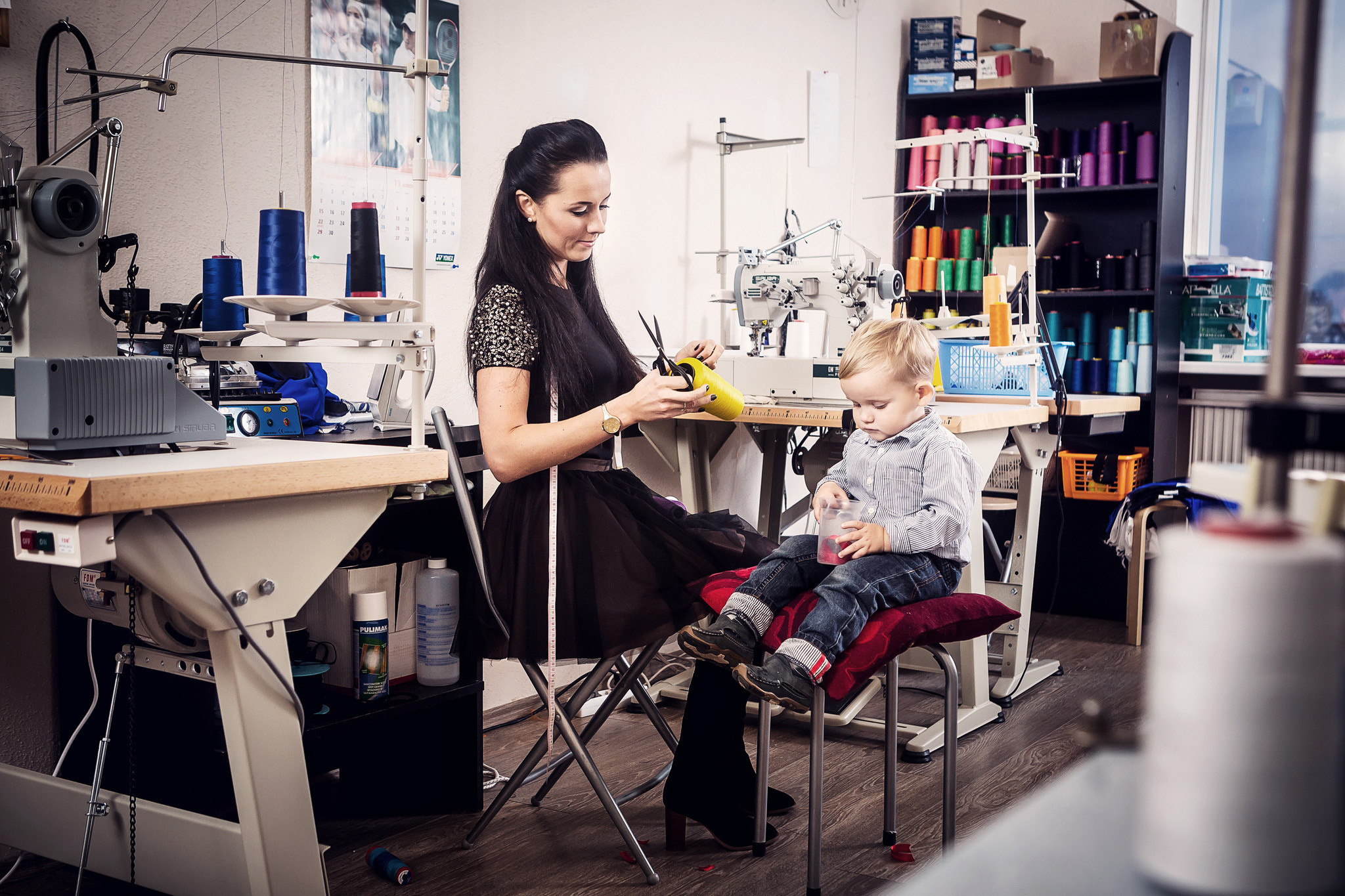 Foto projekts Laimīga mamma - laimīgs bērns. Reklāmas un portretu fotografēšanas pakalpojumi