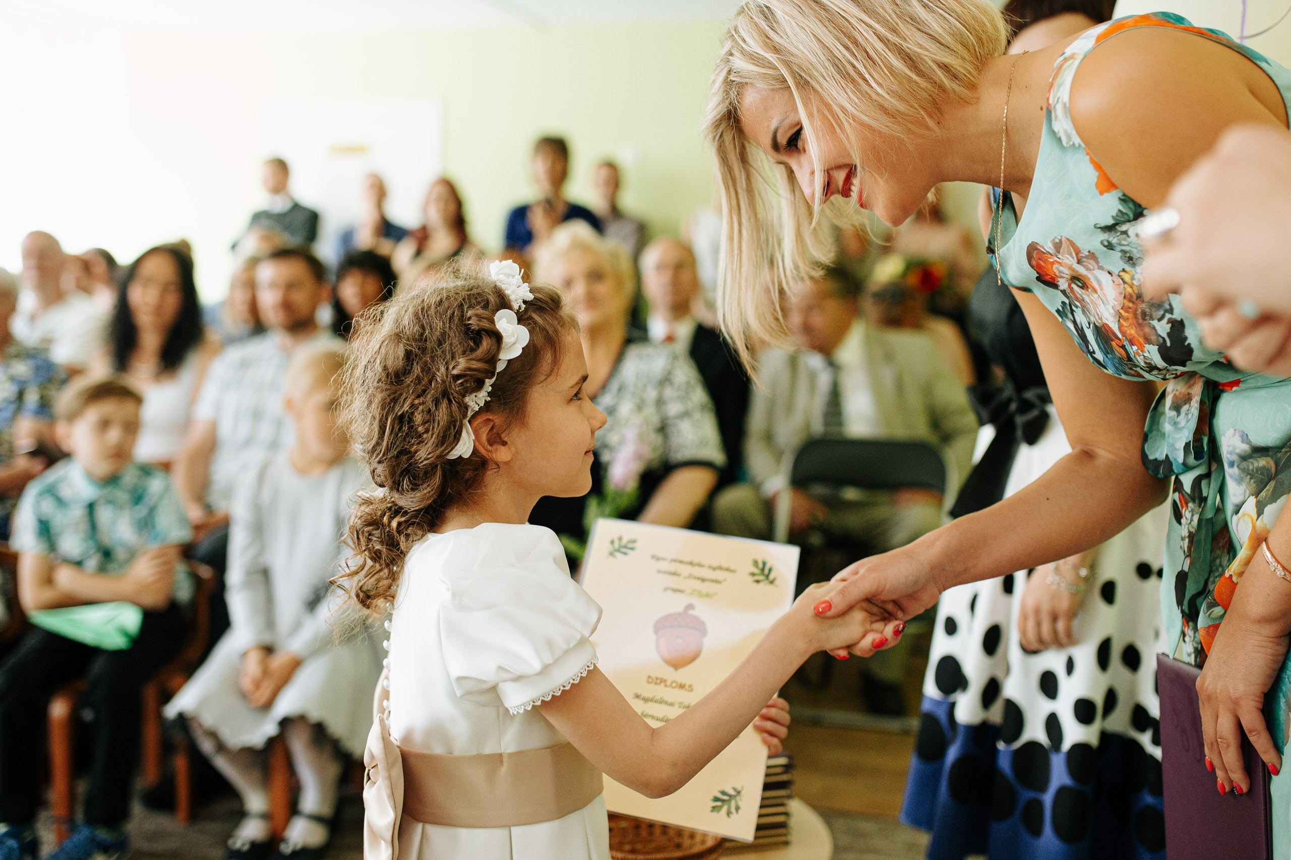 Bērnudārza izlaiduma fotografēšana