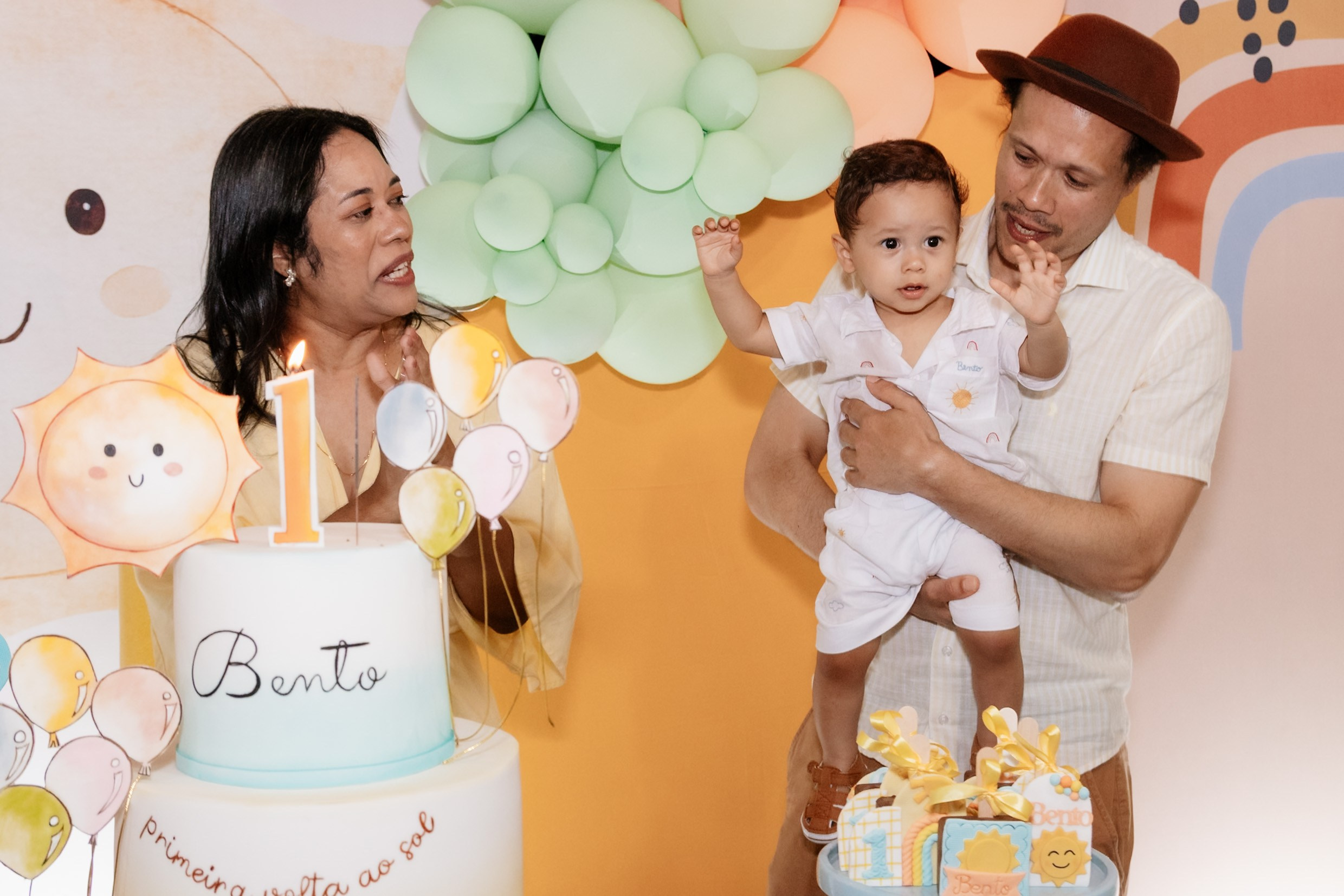 Bento 1 ano • Festa infantil em A Casa com Jardim | Fotografia de Família em Brasília e Recife. Fotógrafa em Brasília e Recife | Ensaios de família, gestante e festas infantis — Ize Fotografia