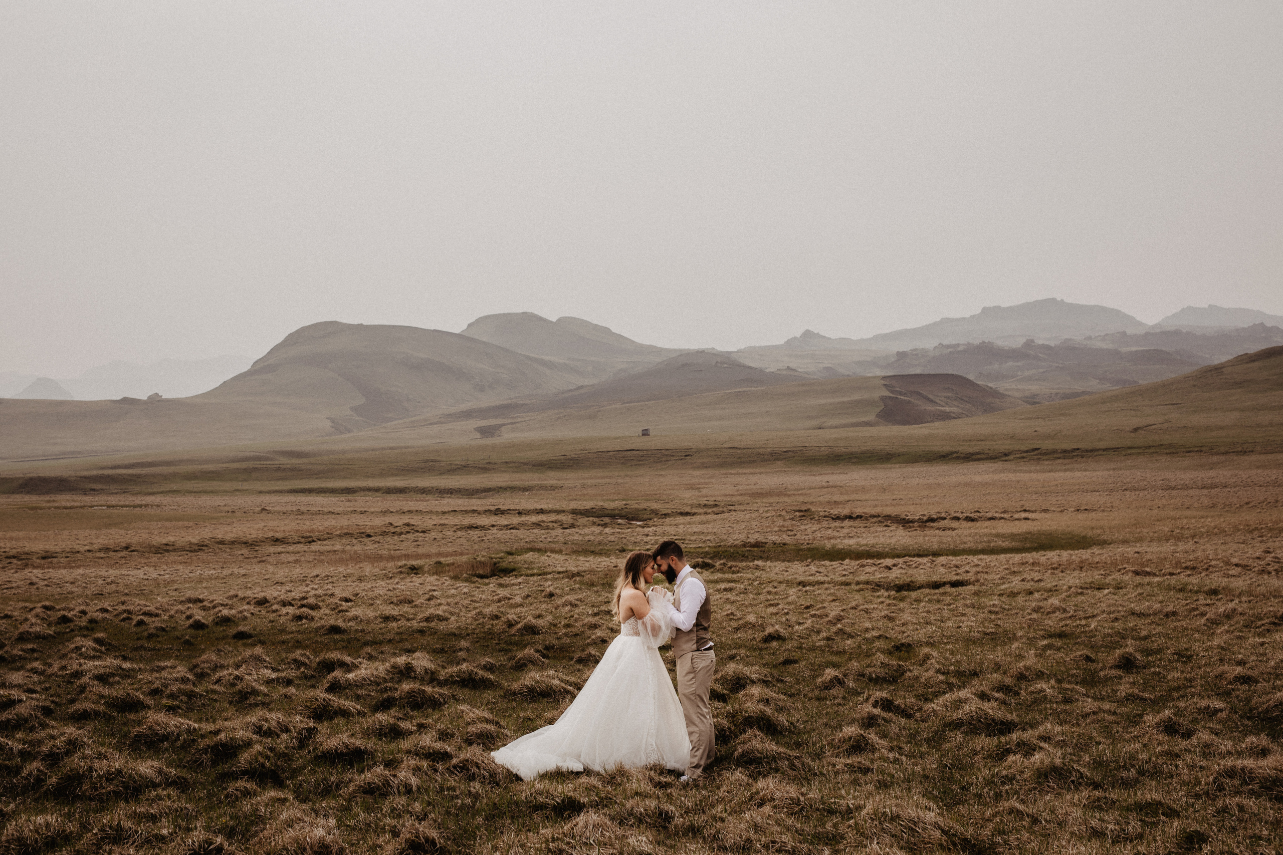 Vow exchanging ceremony in Iceland | Elopement in South Iceland. Iceland elopement photographer & videographer
