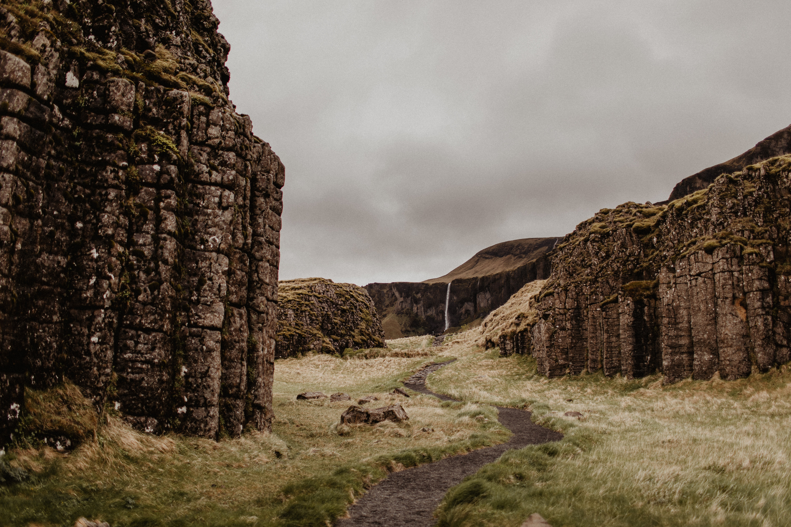 Elopement at secret canyon Iceland and diamond black beach. Iceland elopement photographer & videographer