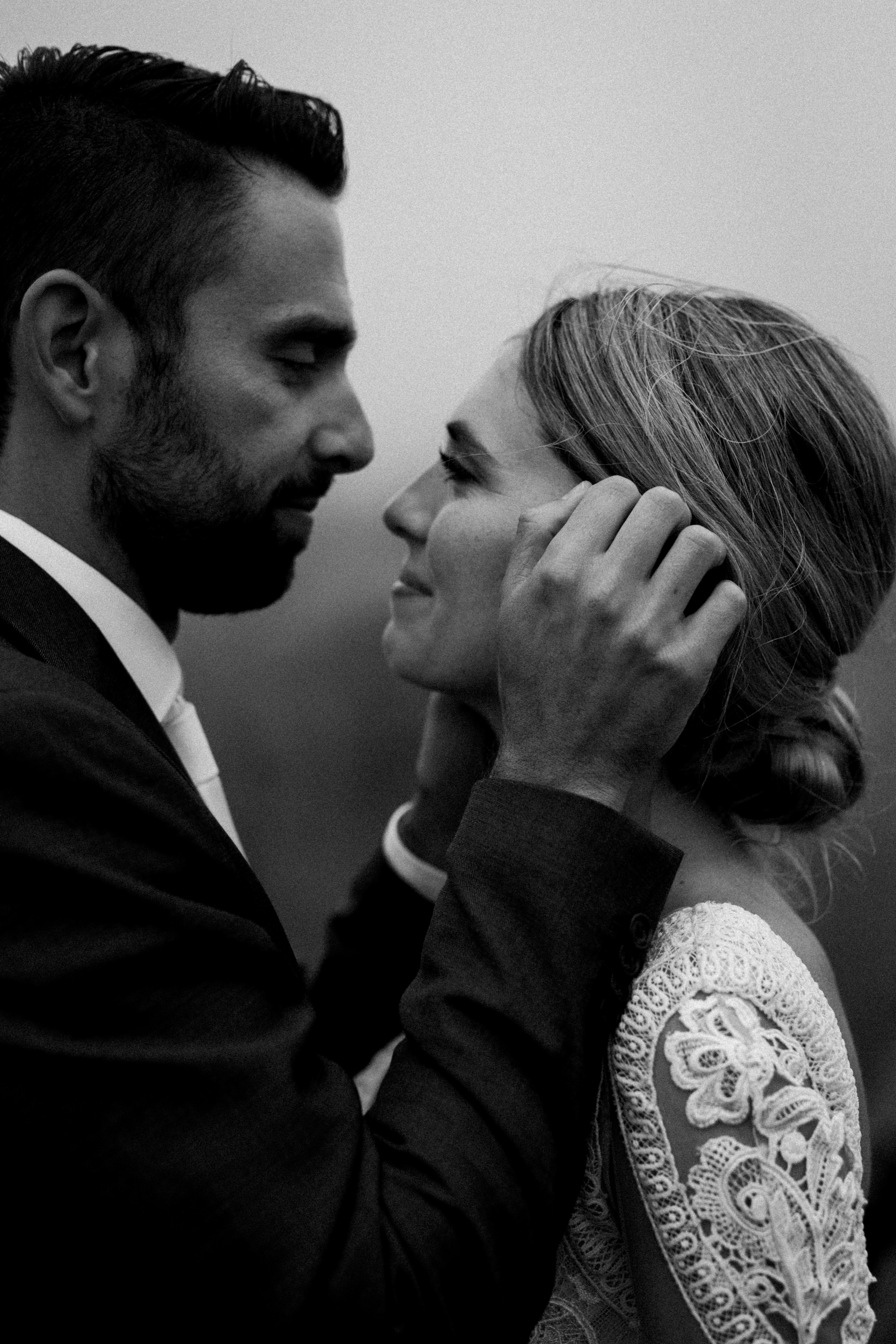 Elopement at Haifoss waterfall. Iceland elopement photographer & videographer