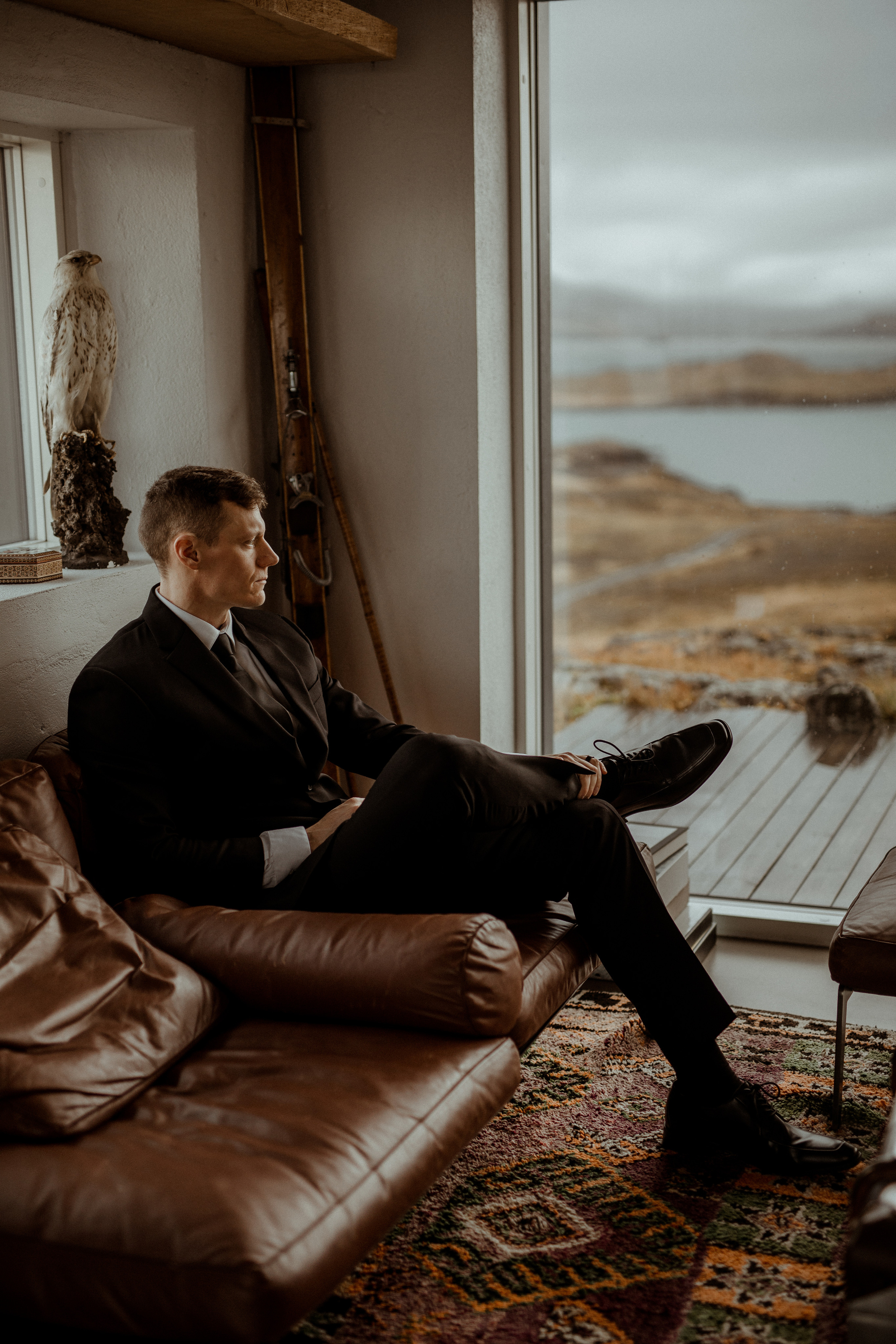 Scenic Fjords Elopement in Iceland. Iceland elopement photographer & videographer