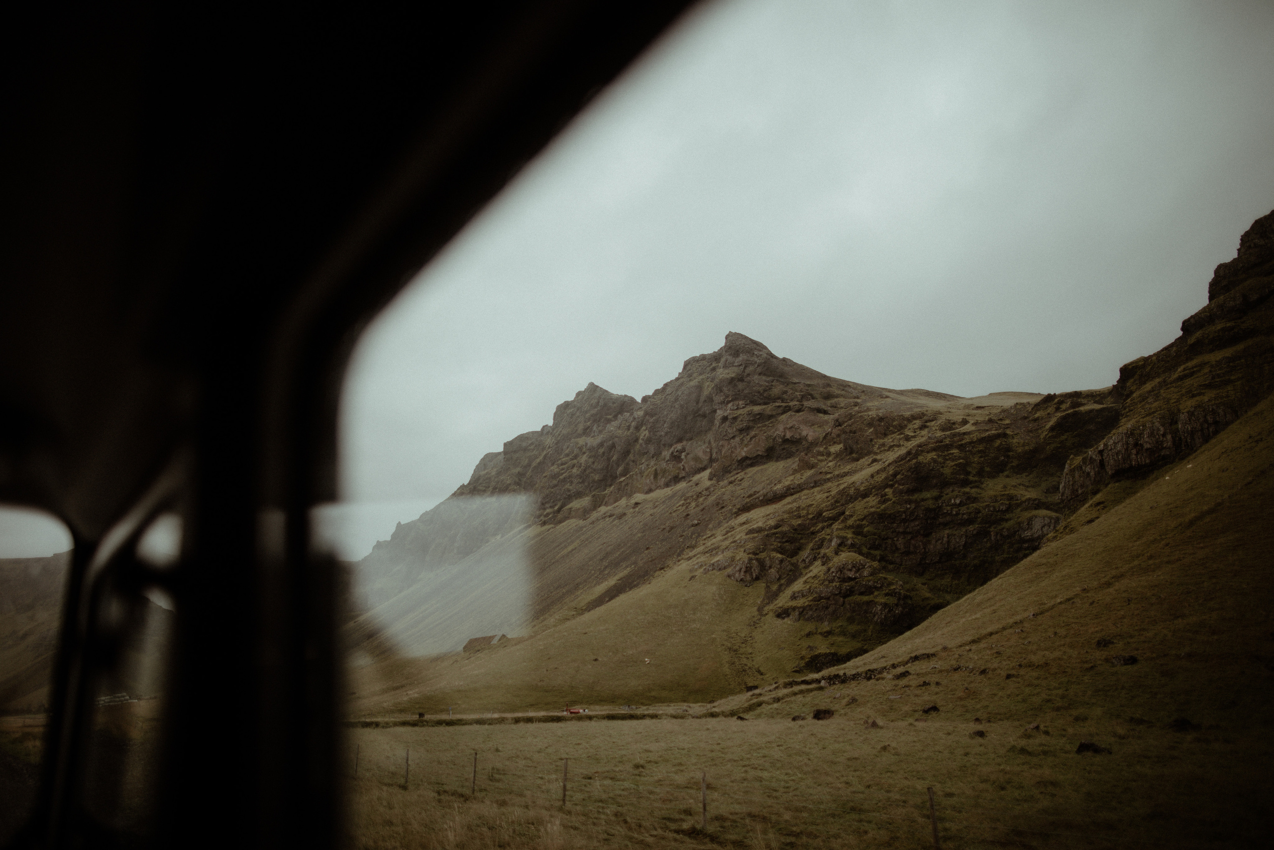 Ceremony at secret waterfall Iceland. Iceland elopement photographer & videographer