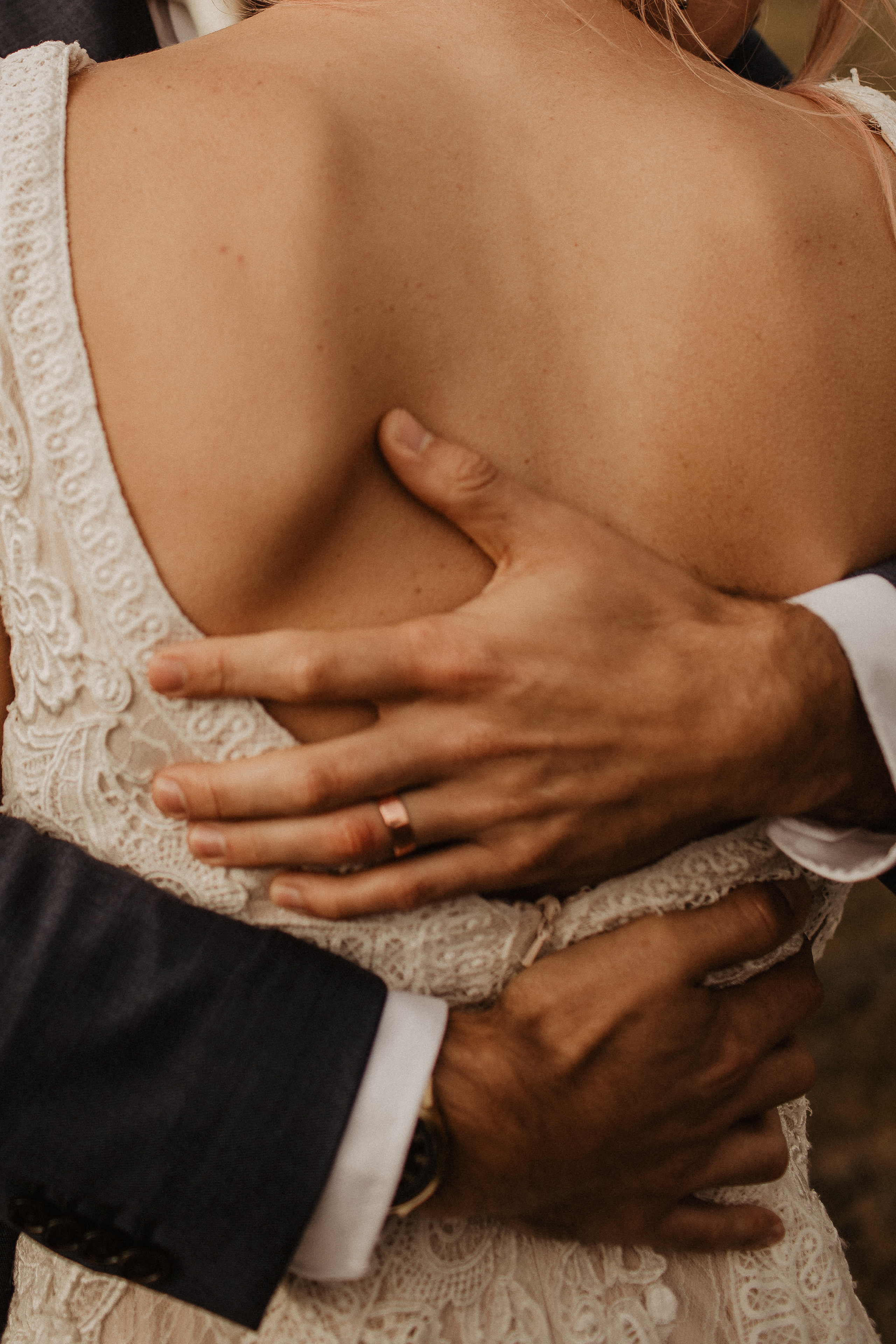 Elopement at Haifoss waterfall. Iceland elopement photographer & videographer