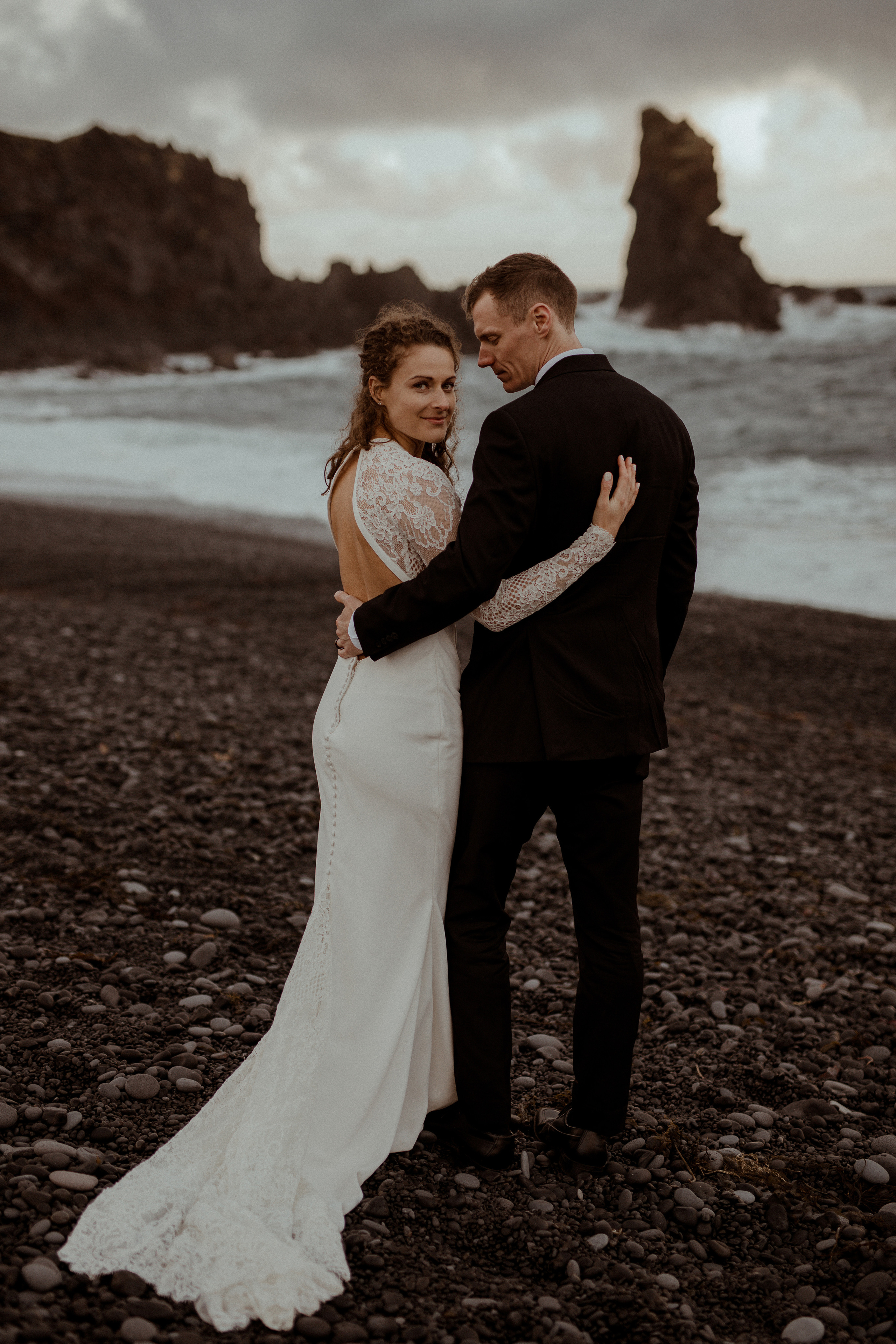Scenic Fjords Elopement in Iceland. Iceland elopement photographer & videographer