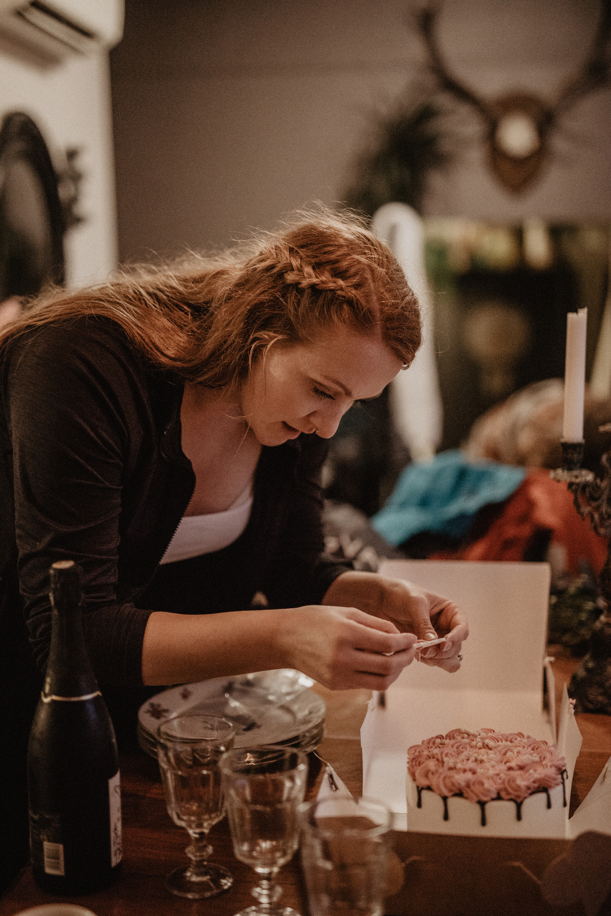 Ceremony at secret waterfall Iceland. Iceland elopement photographer & videographer