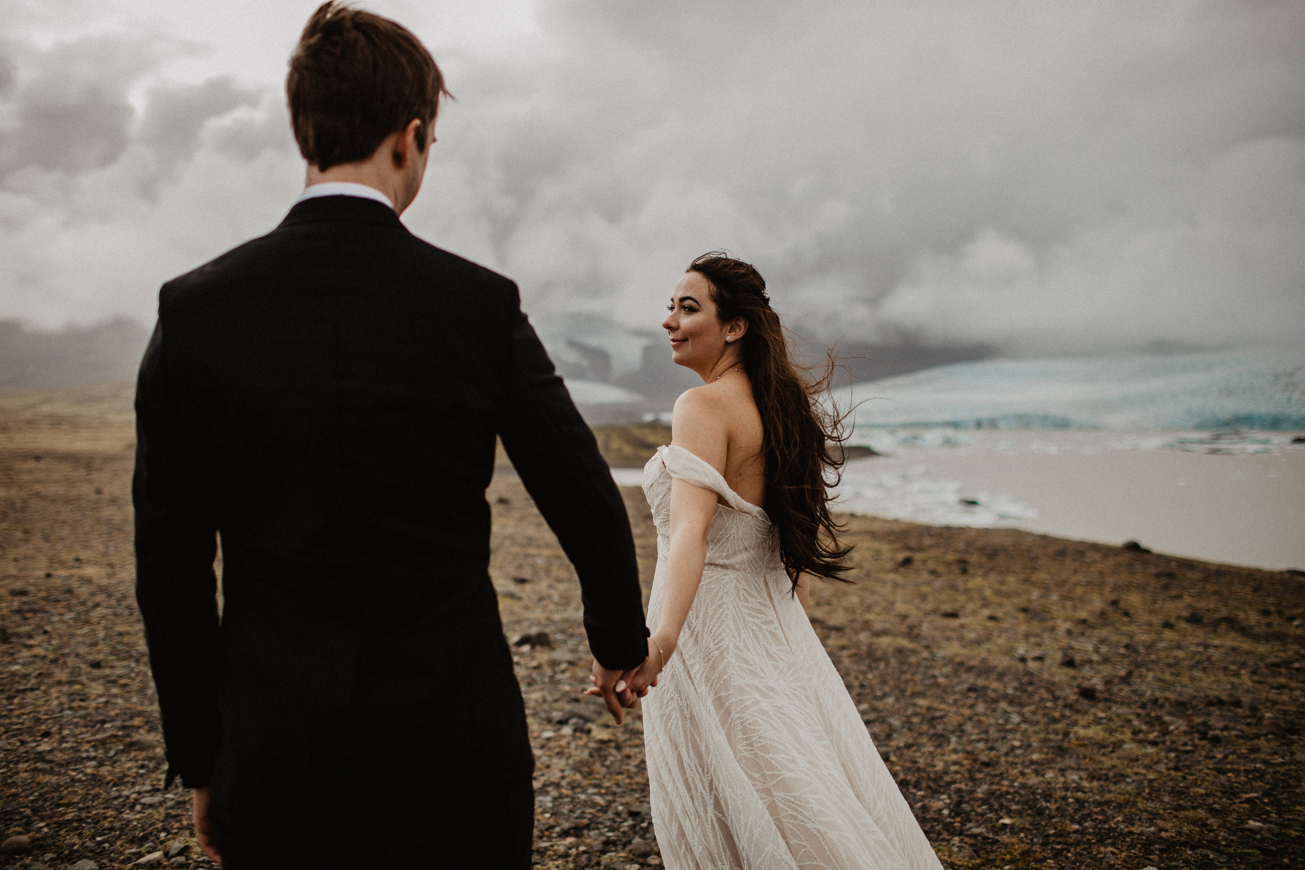 glacier elopement Iceland