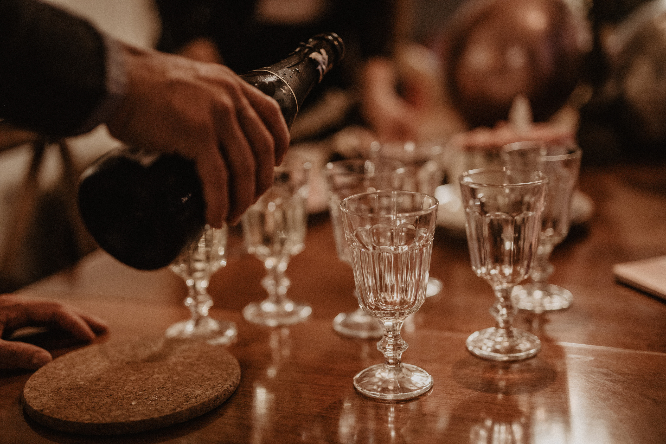 Ceremony at secret waterfall Iceland. Iceland elopement photographer & videographer