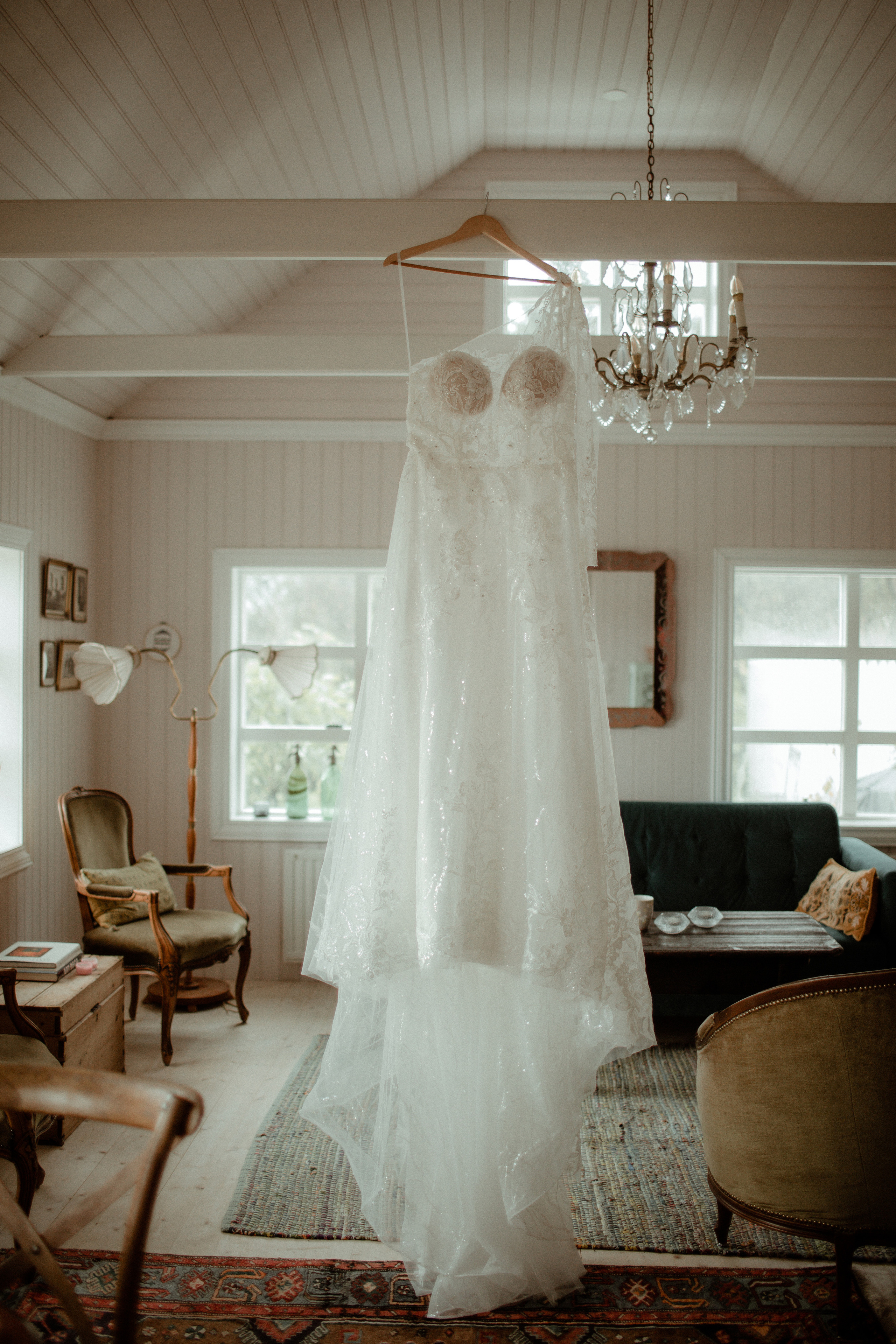 Ceremony at secret waterfall Iceland. Iceland elopement photographer & videographer
