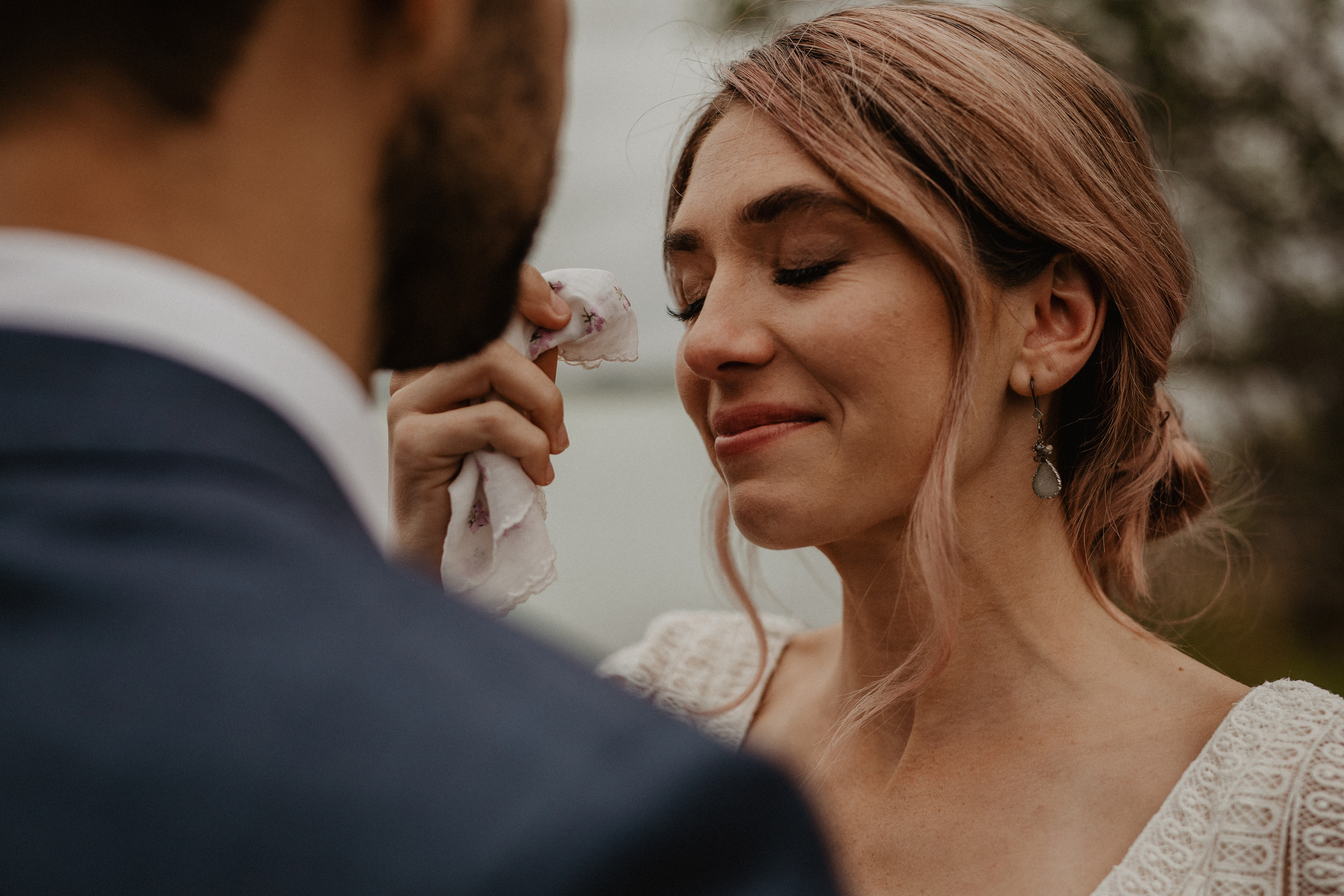 Elopement at Haifoss waterfall. Iceland elopement photographer & videographer