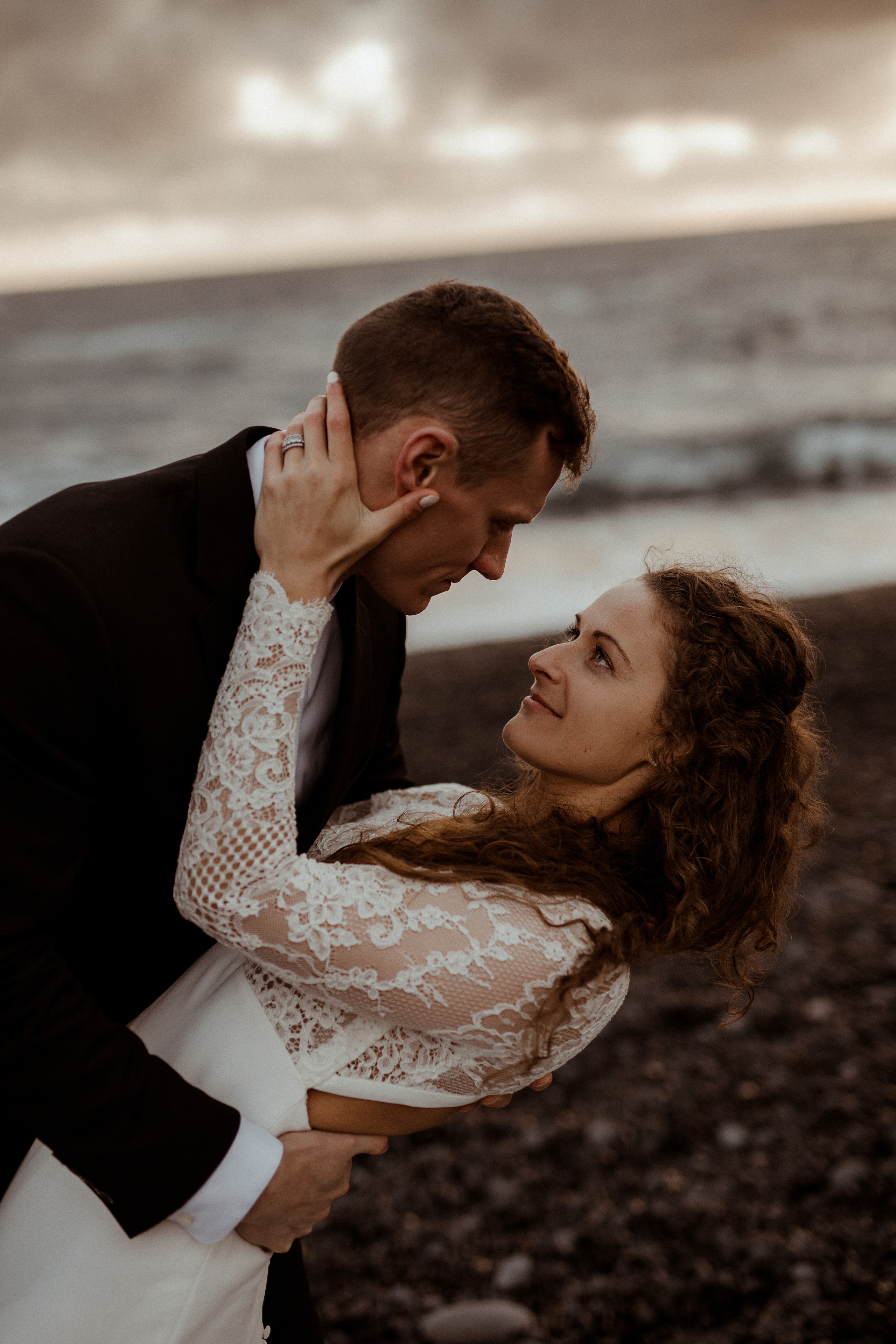 Scenic Fjords Elopement in Iceland. Iceland elopement photographer & videographer