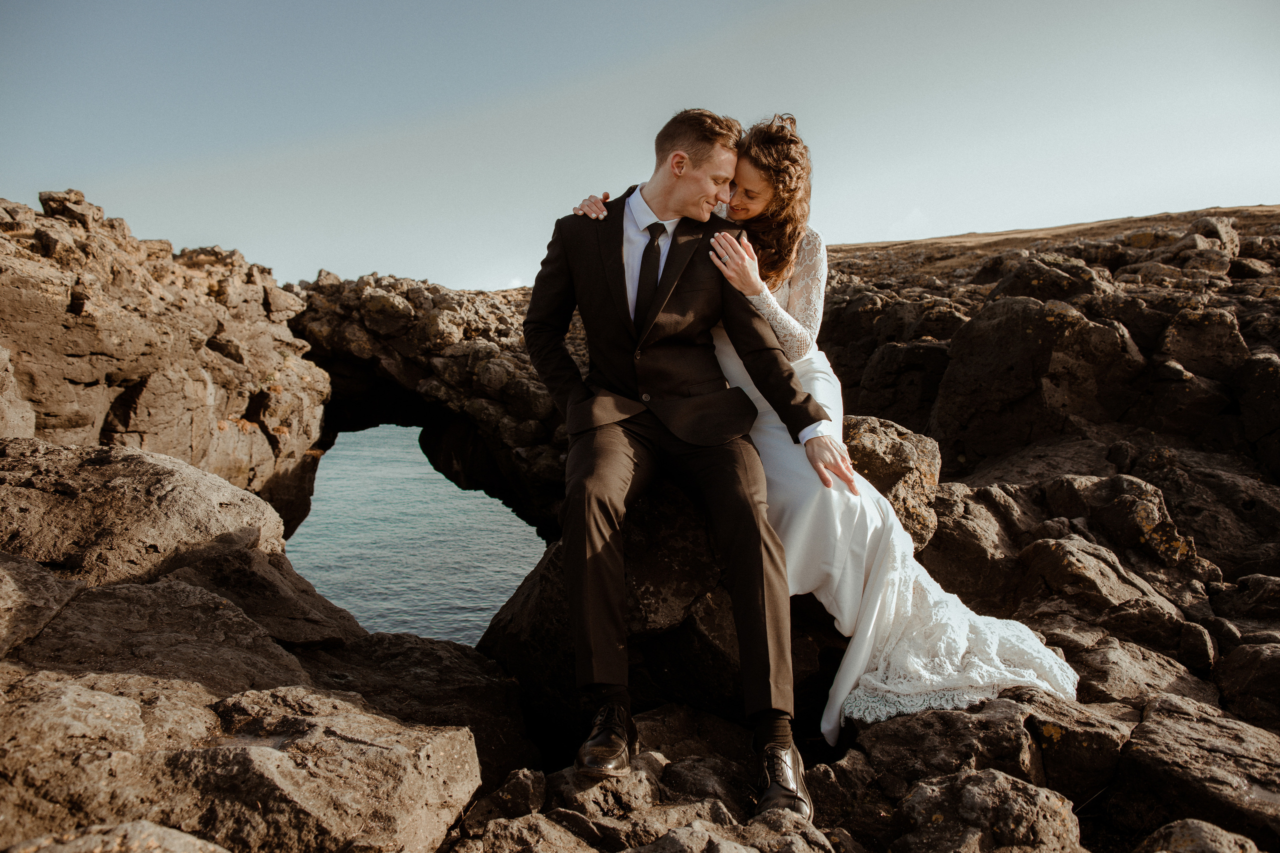 Scenic Fjords Elopement in Iceland. Iceland elopement photographer & videographer