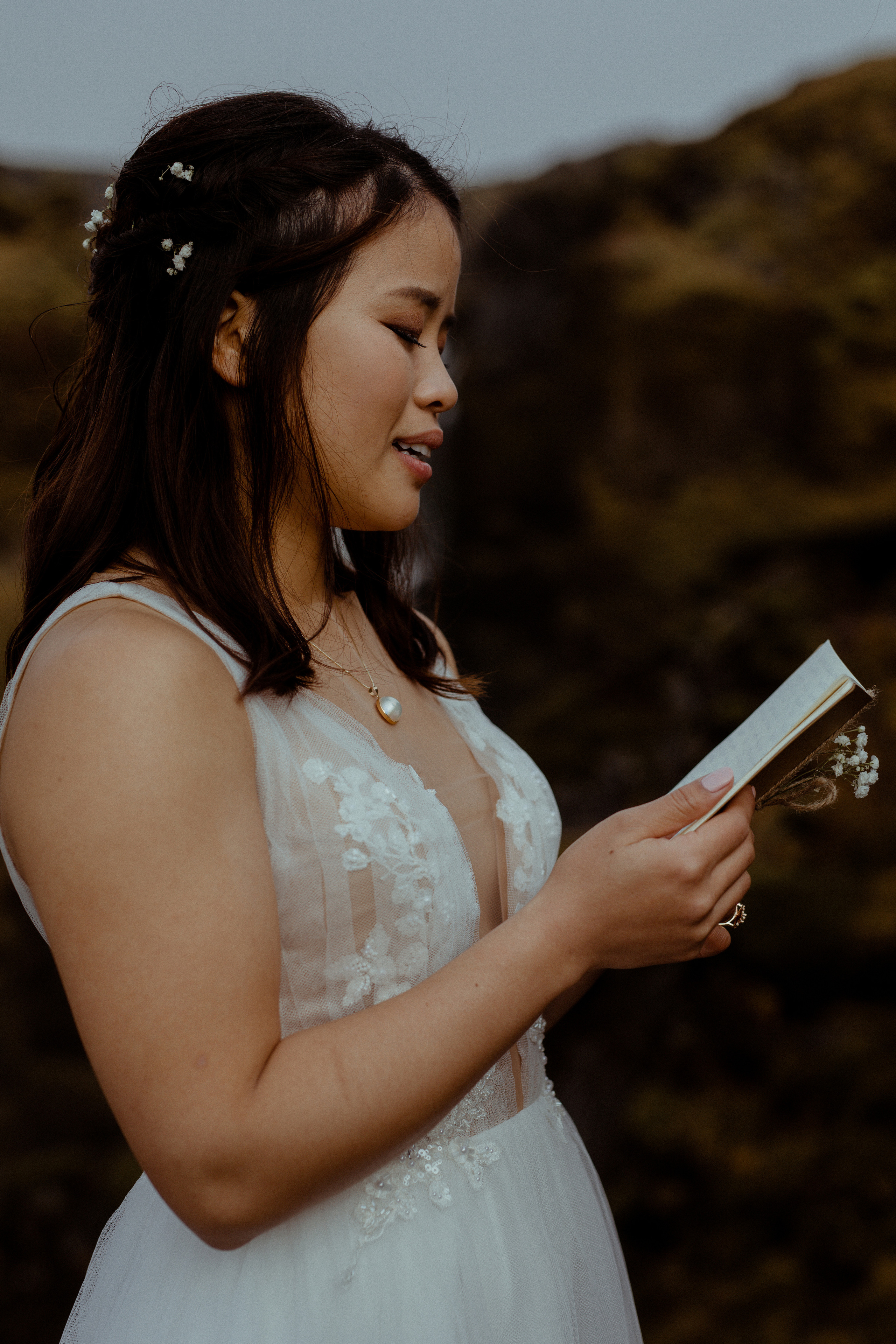 Hidden Waterfalls Iceland Elopement. Iceland elopement photographer & videographer