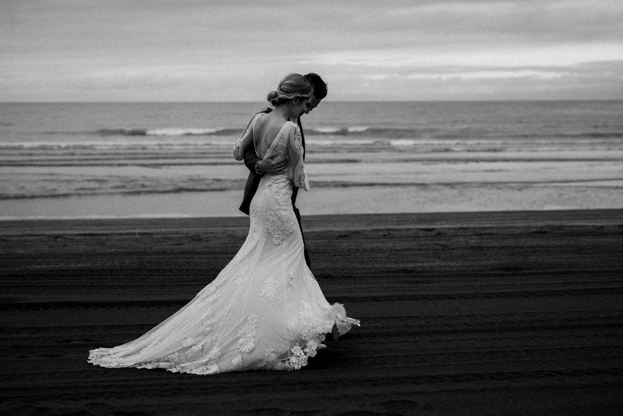 Elopement at Haifoss waterfall. Iceland elopement photographer & videographer