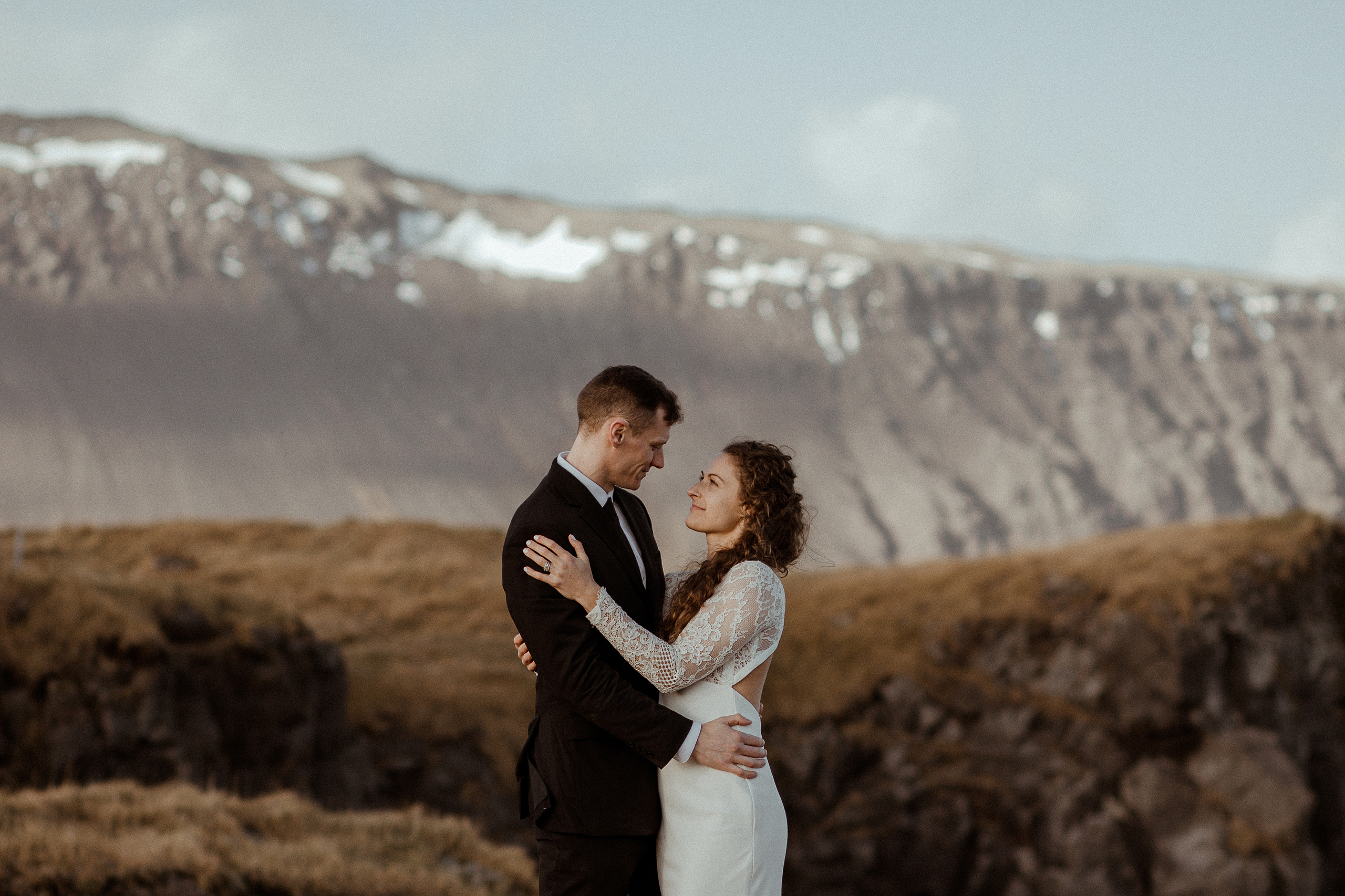 Scenic Fjords Elopement in Iceland. Iceland elopement photographer & videographer