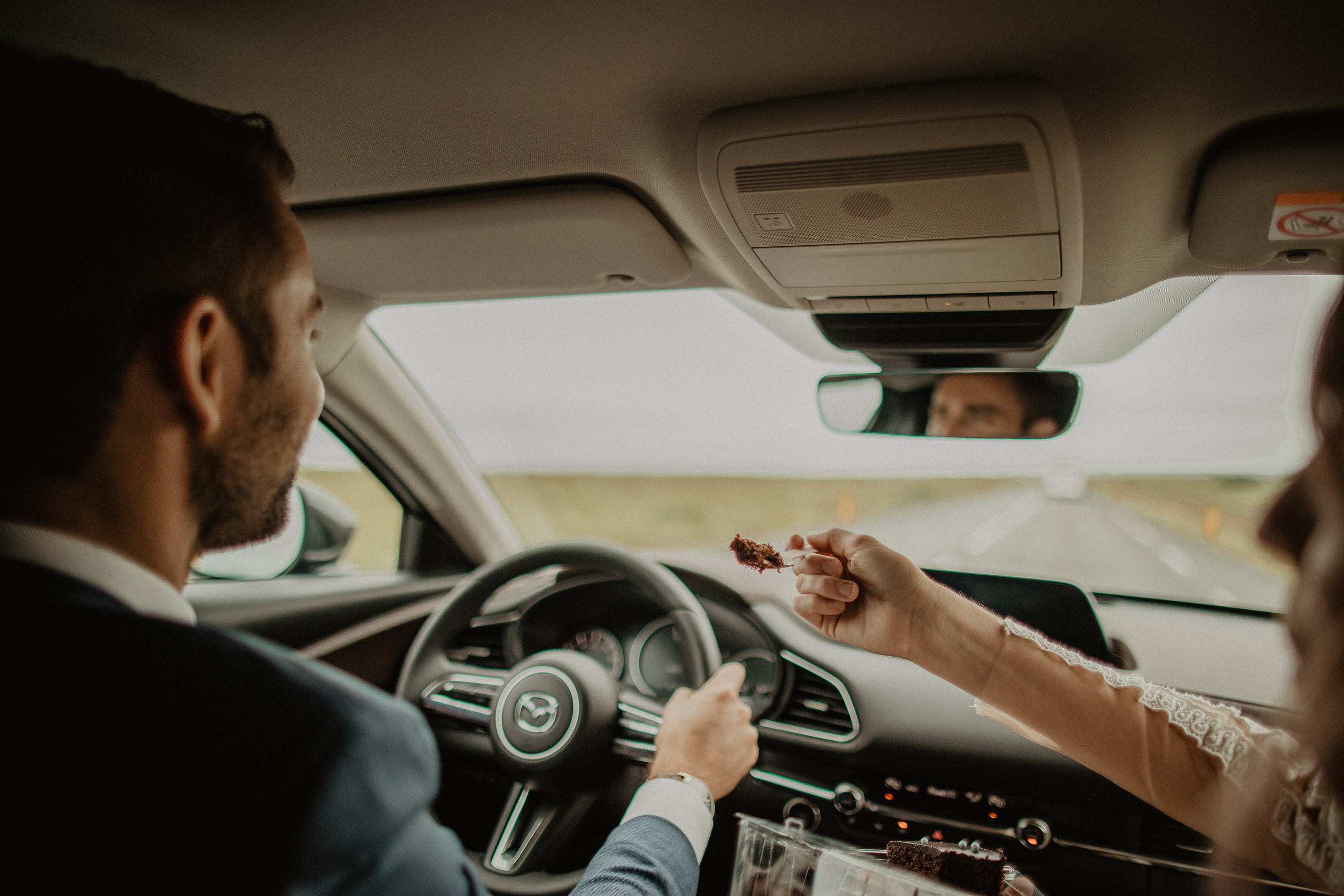 Elopement at Haifoss waterfall. Iceland elopement photographer & videographer
