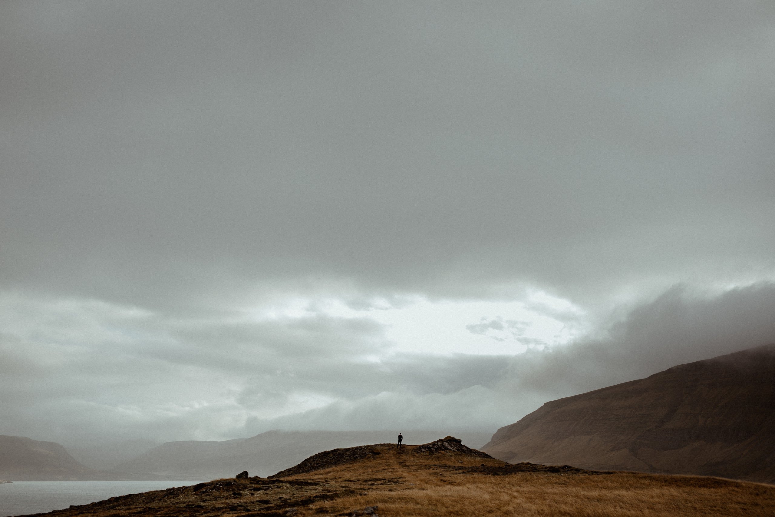 Scenic Fjords Elopement in Iceland. Iceland elopement photographer & videographer